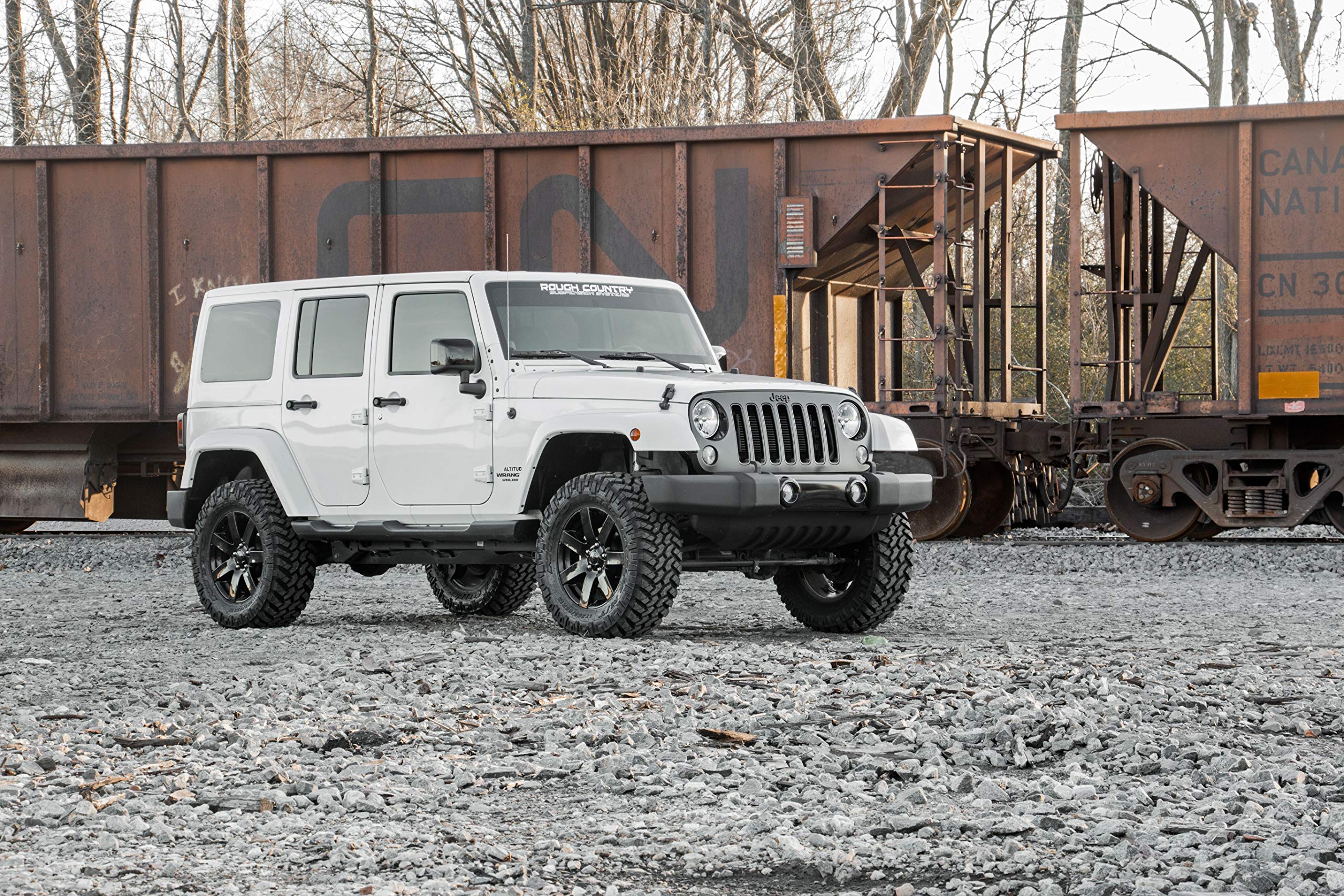Rough Country 2.5' Lift Kit For 2007-2018 Jeep Wrangler Jk Unlimited - 67930