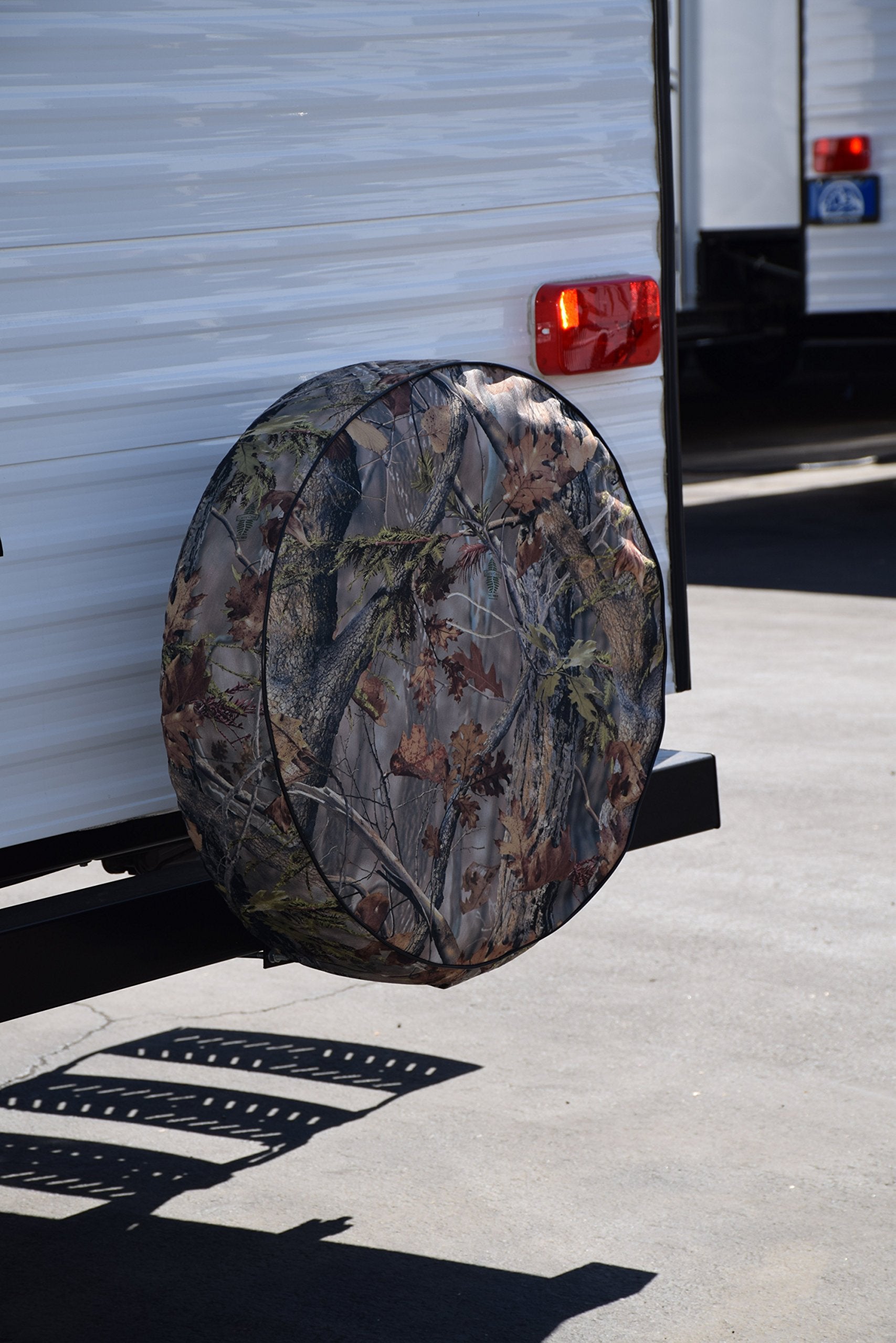 Adco 8758 Camouflage Game Creek Oaks Spare Tire Cover L (Fits 25 1/2'' Diameter Wheel)
