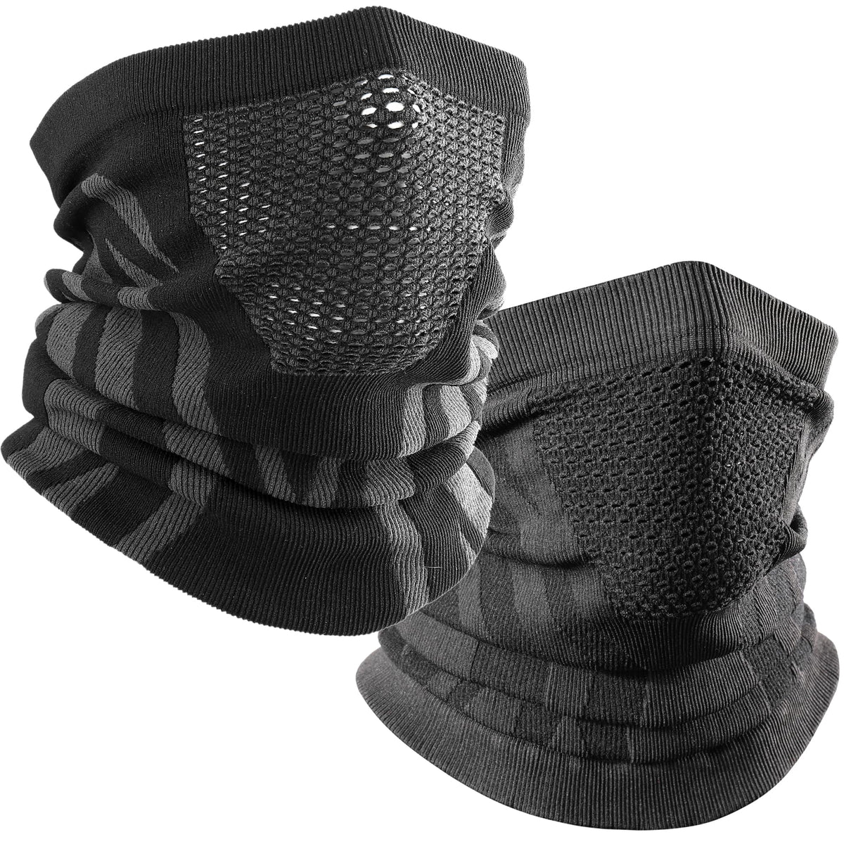 WTACTFUL Winter Neck Gaiter Neck Warmer Half Face Ski Mask Thermal Cover Cold Weather Windproof Bandana Balaclava for Running Sk