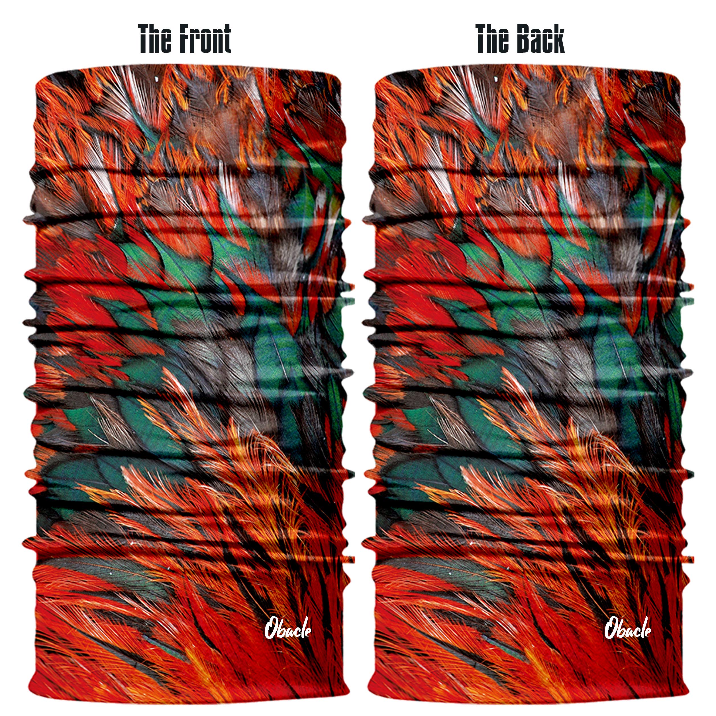 Obacle Seamless Bandana For Rave Face Mask Dust Wind Uv Sun Protection Neck Gaiter Tube Mask For Women Men Festival Party Motorc