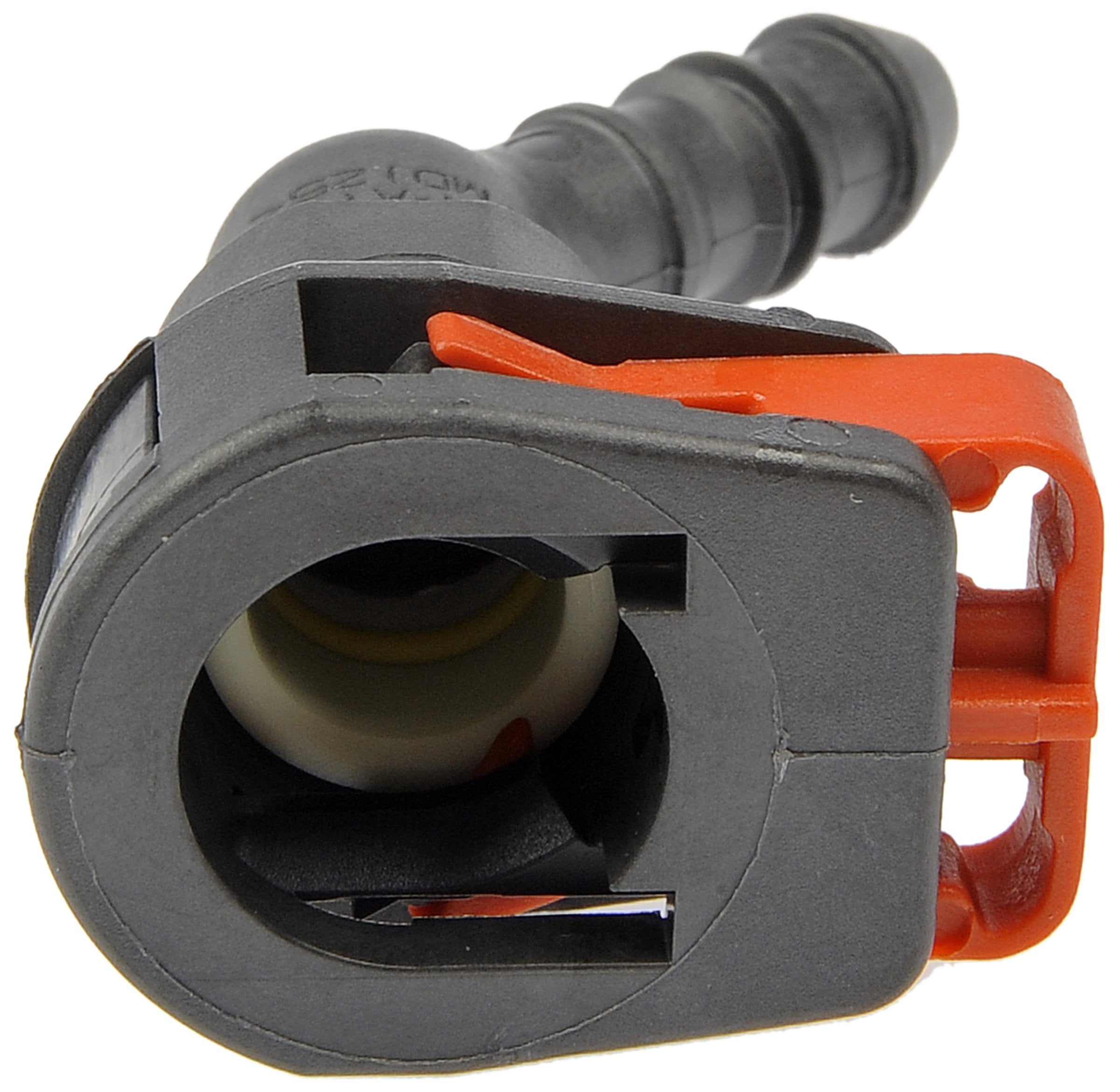 Dorman 800-134 Fuel Line Connector 3/8 In. Steel To 5/16 In. Nylon With 45 Degree Bend, 2 Pack