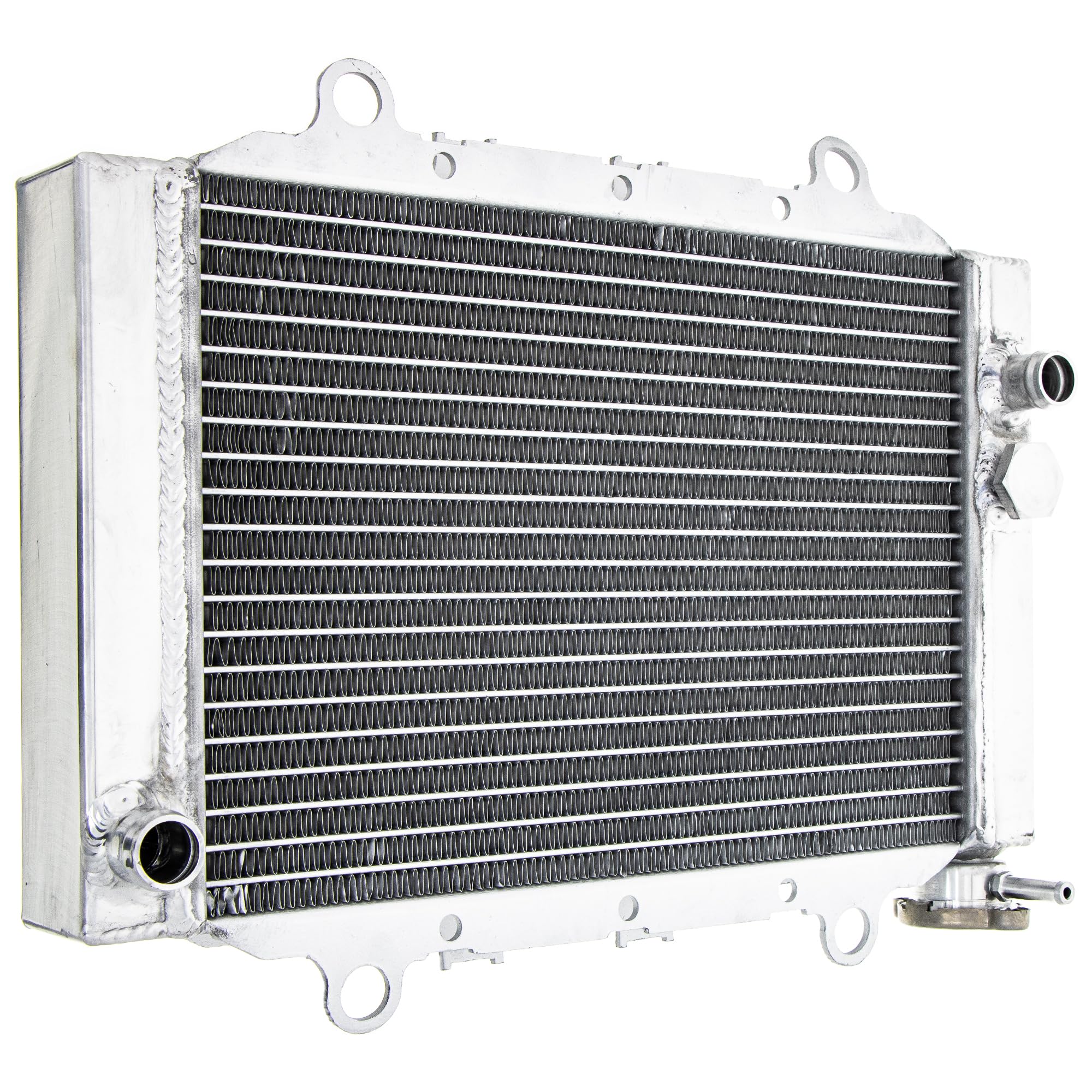 Niche Radiator For Yamaha Grizzly Kodiak 400 450 5Nd-E240A-01 2 Row With Cap