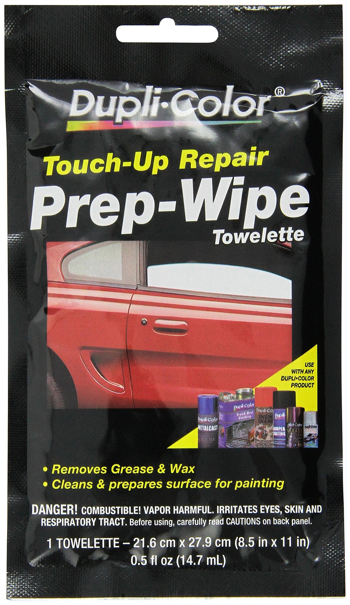 Dupli-Color Pw100 Prep Grease And Wax Remover Prep Wipe