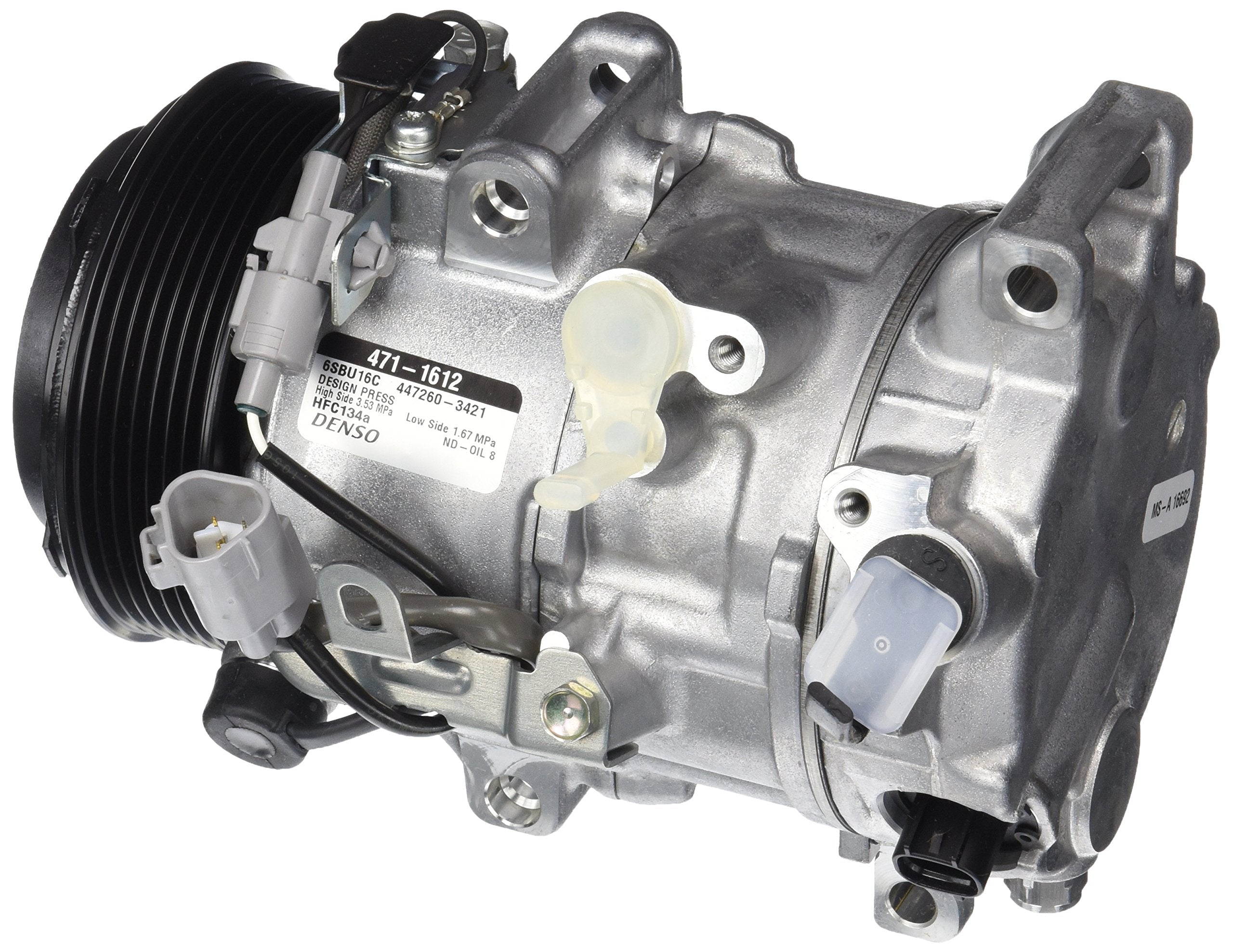 Denso Compressor W/Clutch - 471-1612