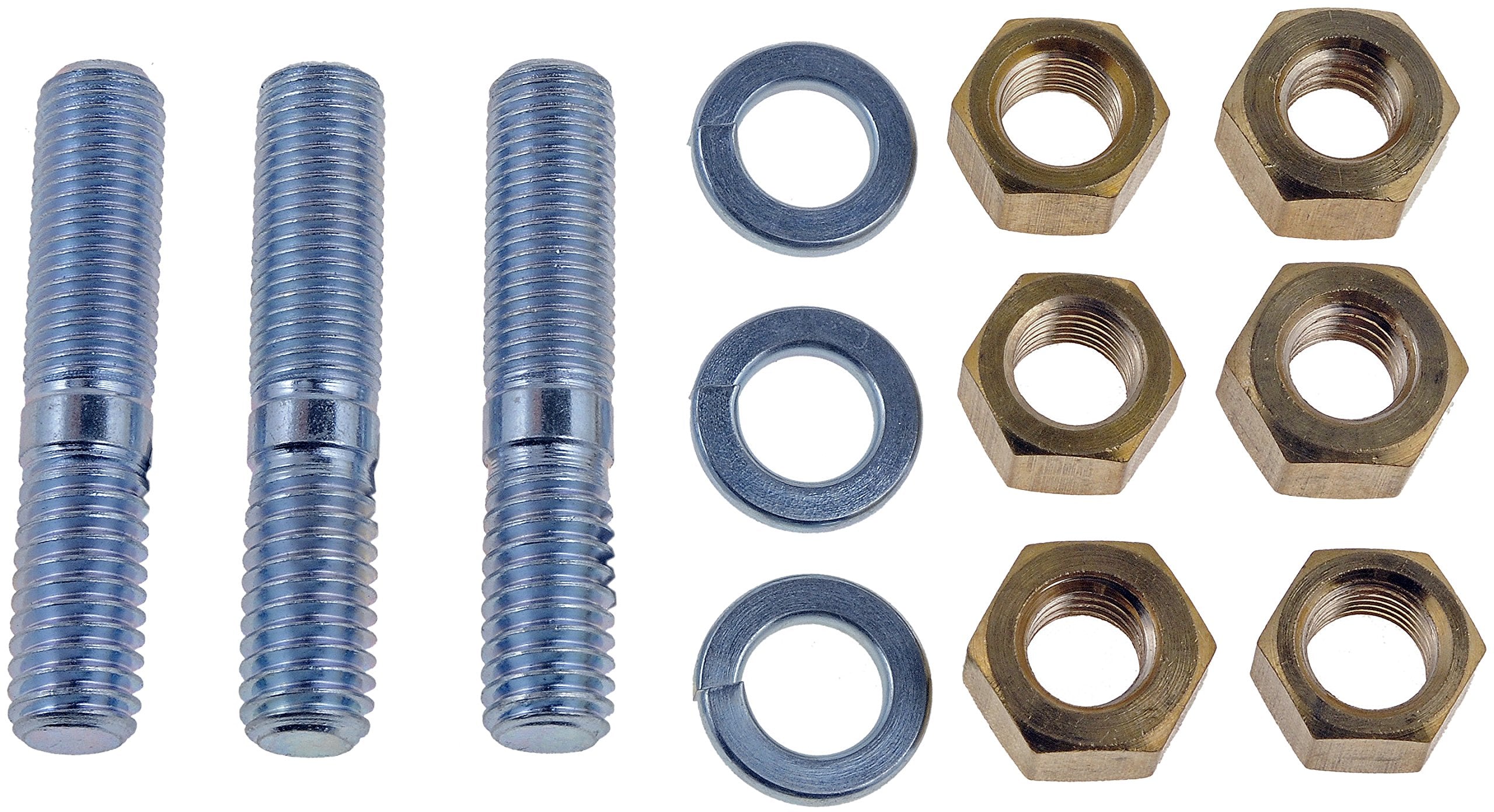 Dorman 03099 Front Exhaust Stud Kit - 7/16-14 x 2-1/4 In. Compatible with Select Ford / Lincoln / Mercury Models