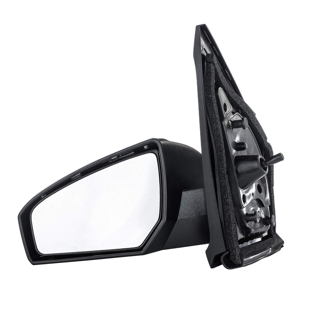 Dependable Direct Driver Side Mirror Fits Nissan Altima Sedan 2013, 2014, 2015, 2016, 2017 – Power Adjust, Non-Heated, Non-Folding, Unpainted – Left Rear View Door Mirror Oem Replacement Ni1320223