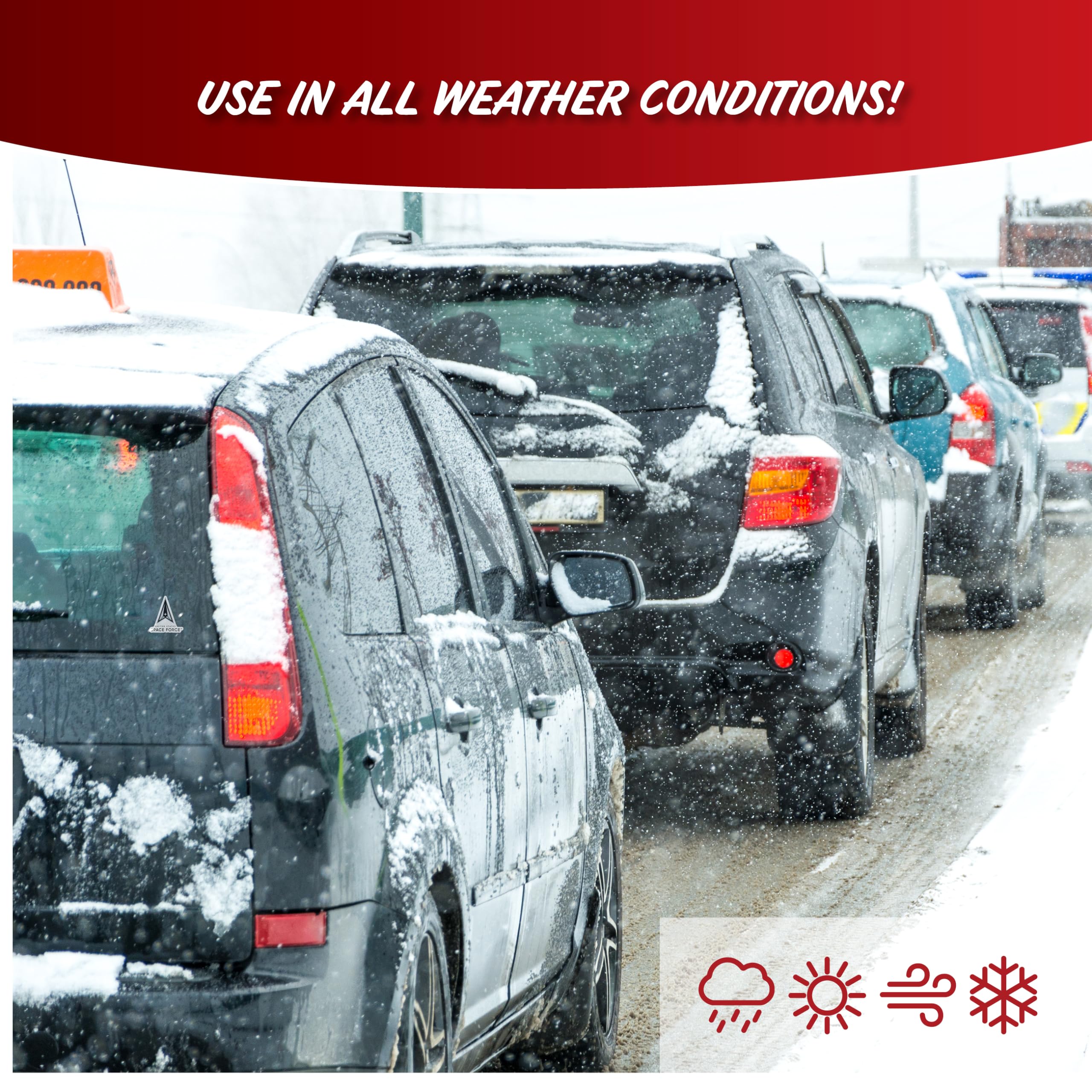 Officially Licensed Us Space Force Decals - 4 Piece Space Force Sticker For Truck Or Car Windows, Phones, Tablets & Laptops - La