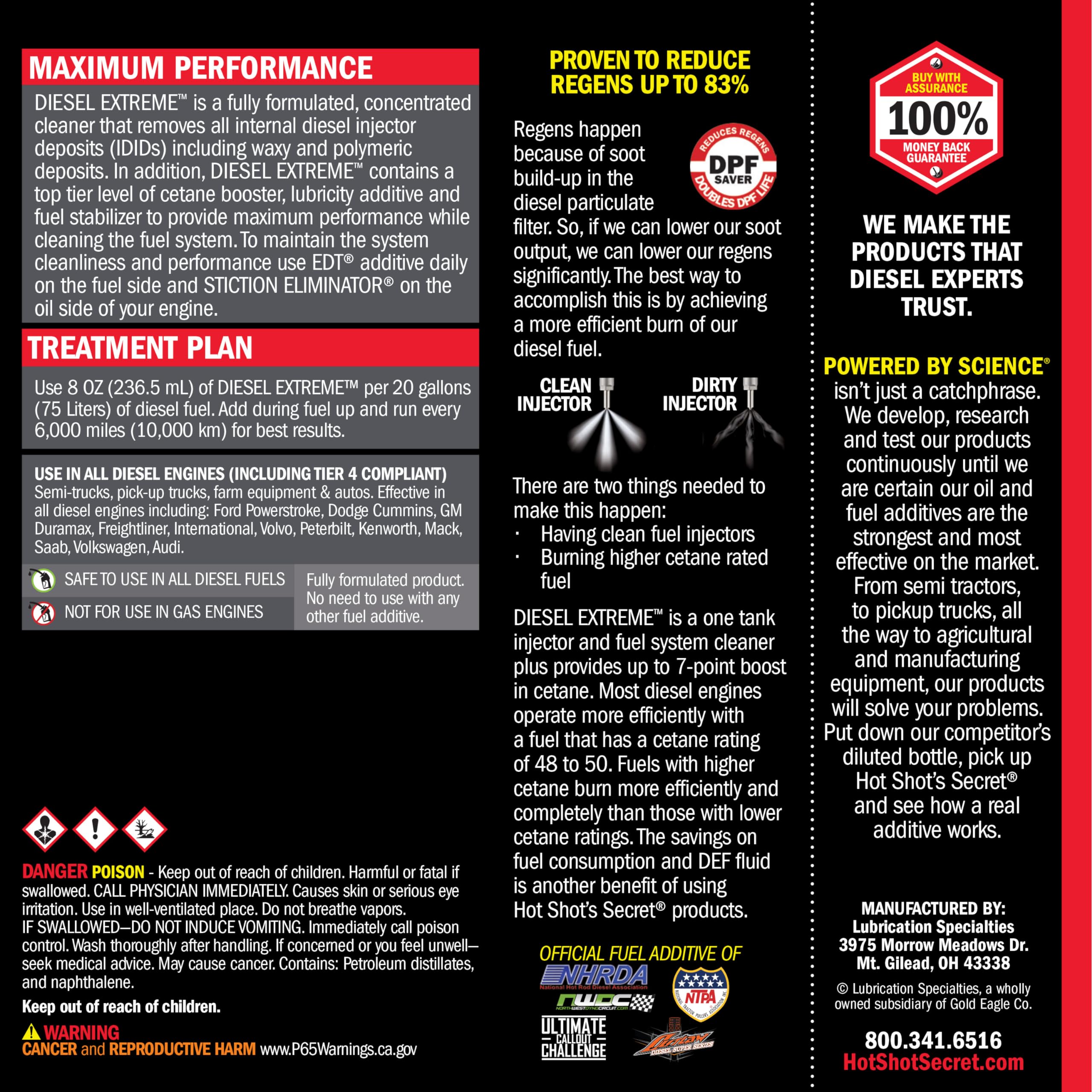 Hot Shot'S Secret - P040464Z Diesel Extreme Clean And Boost - 64 Fl. Oz.