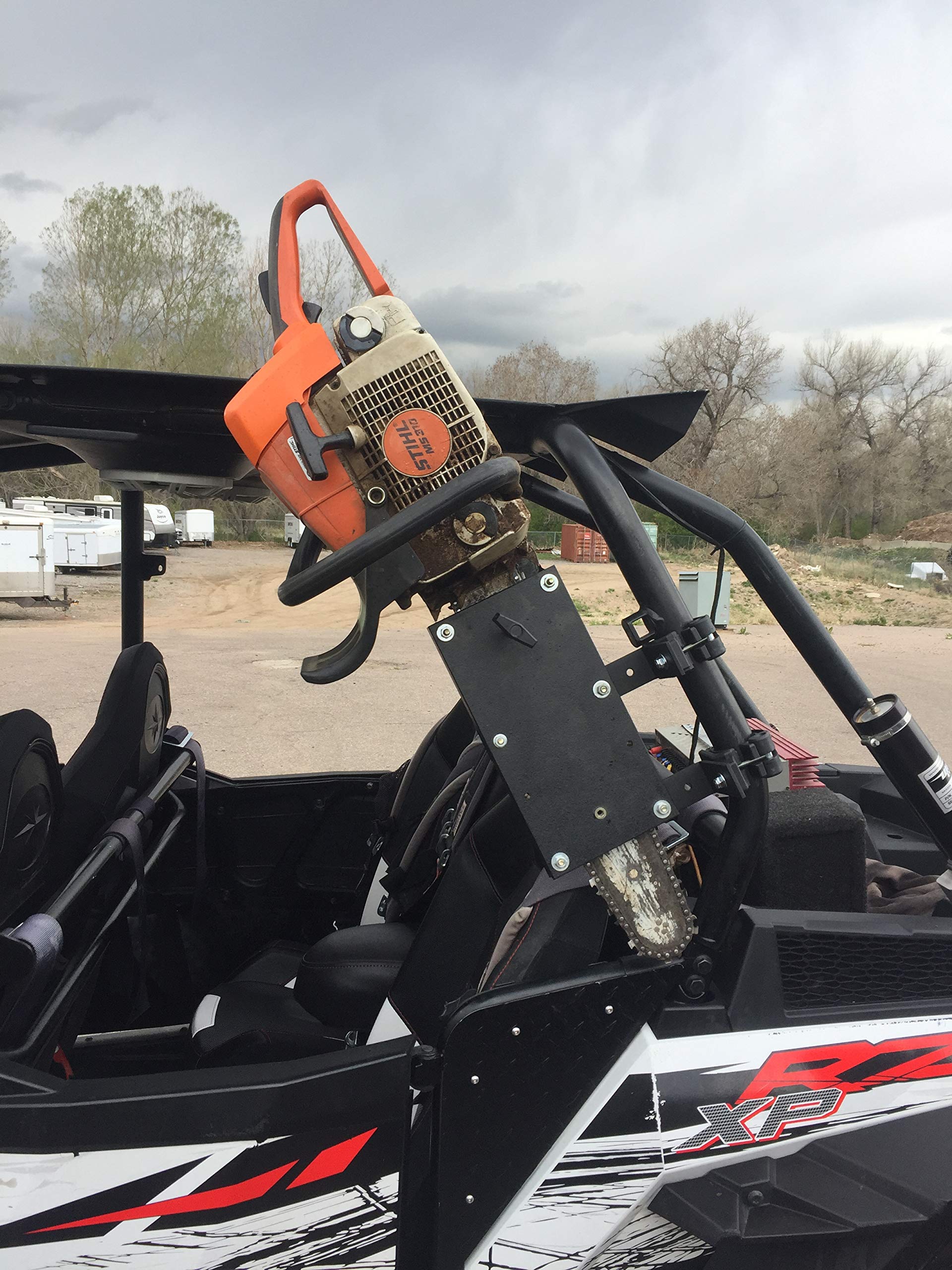 Utv Roll Bar Chainsaw Mount Fits Yamaha, Honda, Polaris, Can Am And All Round Roll Bars 1 ' To 2' Rcm-3012 Hornet Outdoors