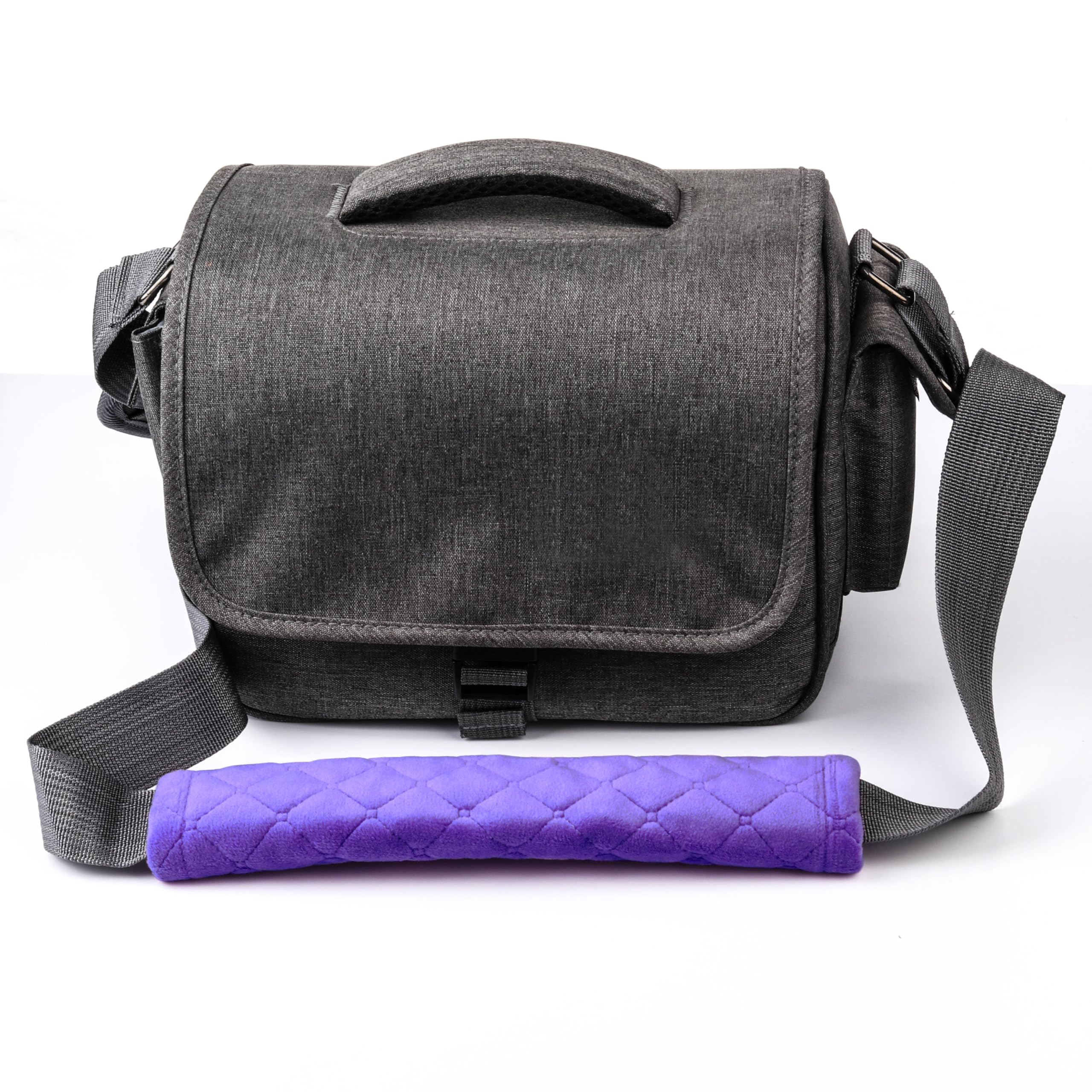 Amooca Soft Auto Seat Belt Cover Seatbelt Shoulder Pad Cushions 2 Pcs Universal Fit For All Cars And Backpack For A More Comfort