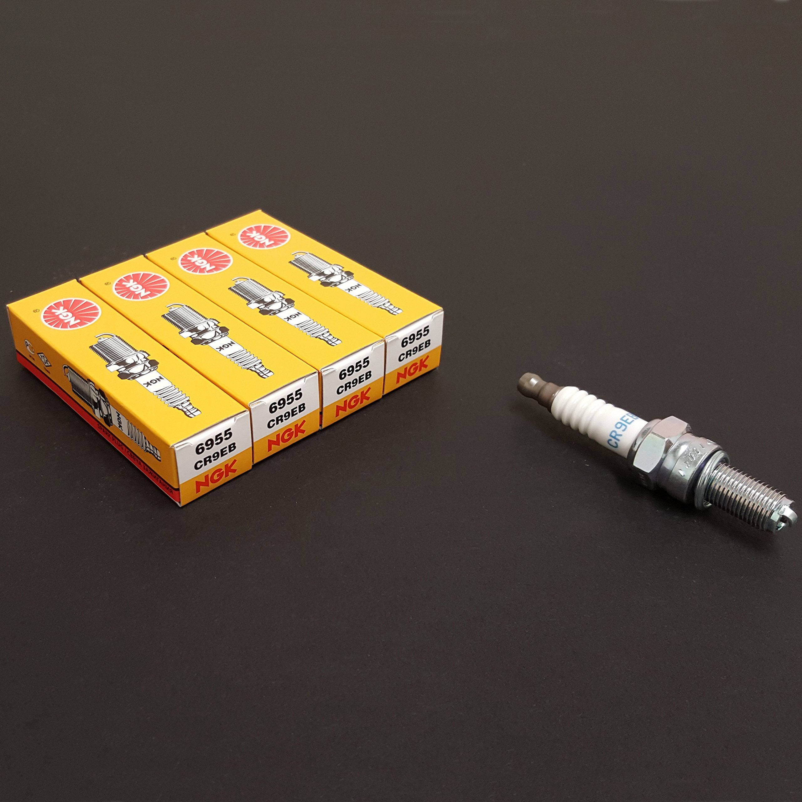 Ngk (6955) Cr9Eb Standard Spark Plug, Pack Of (8)