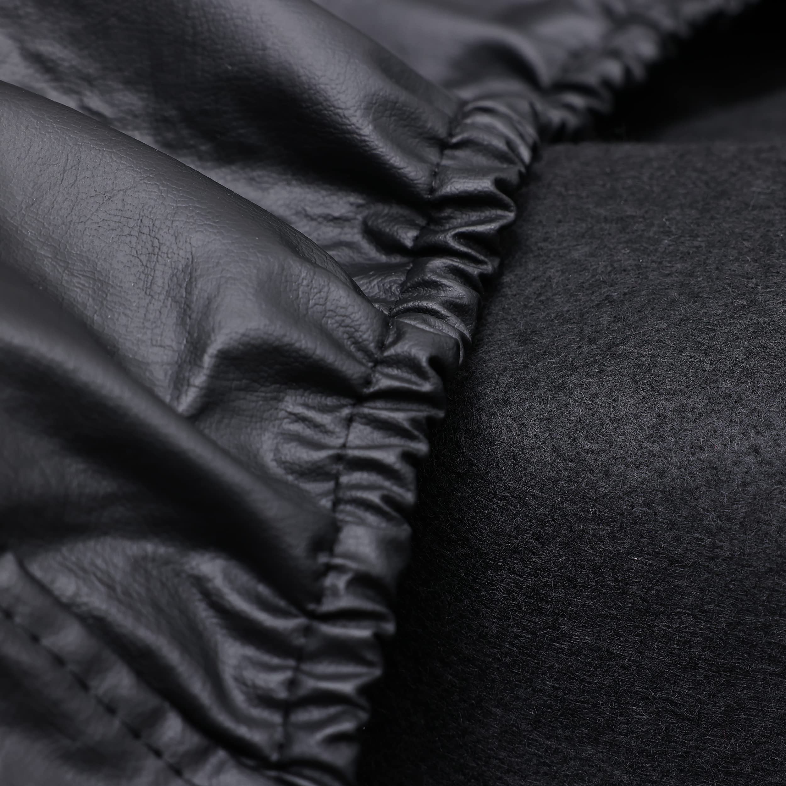 Moonet Tough Tire Covers For Rv Wheel (4 Pack Black), Heavy Duty Thicken Sun Protector For Truck Motorhome Boat Trailer Camper V