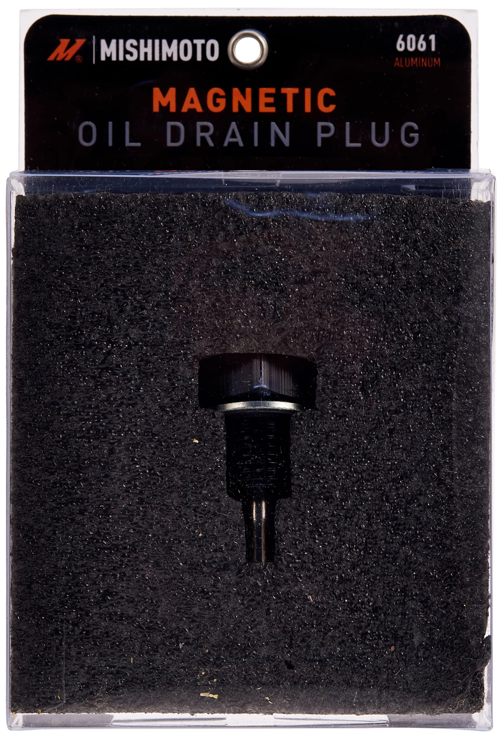 Mishimoto Magnetic Oil Drain Plug M16 X 1.5, Black, Mmodp-1615B