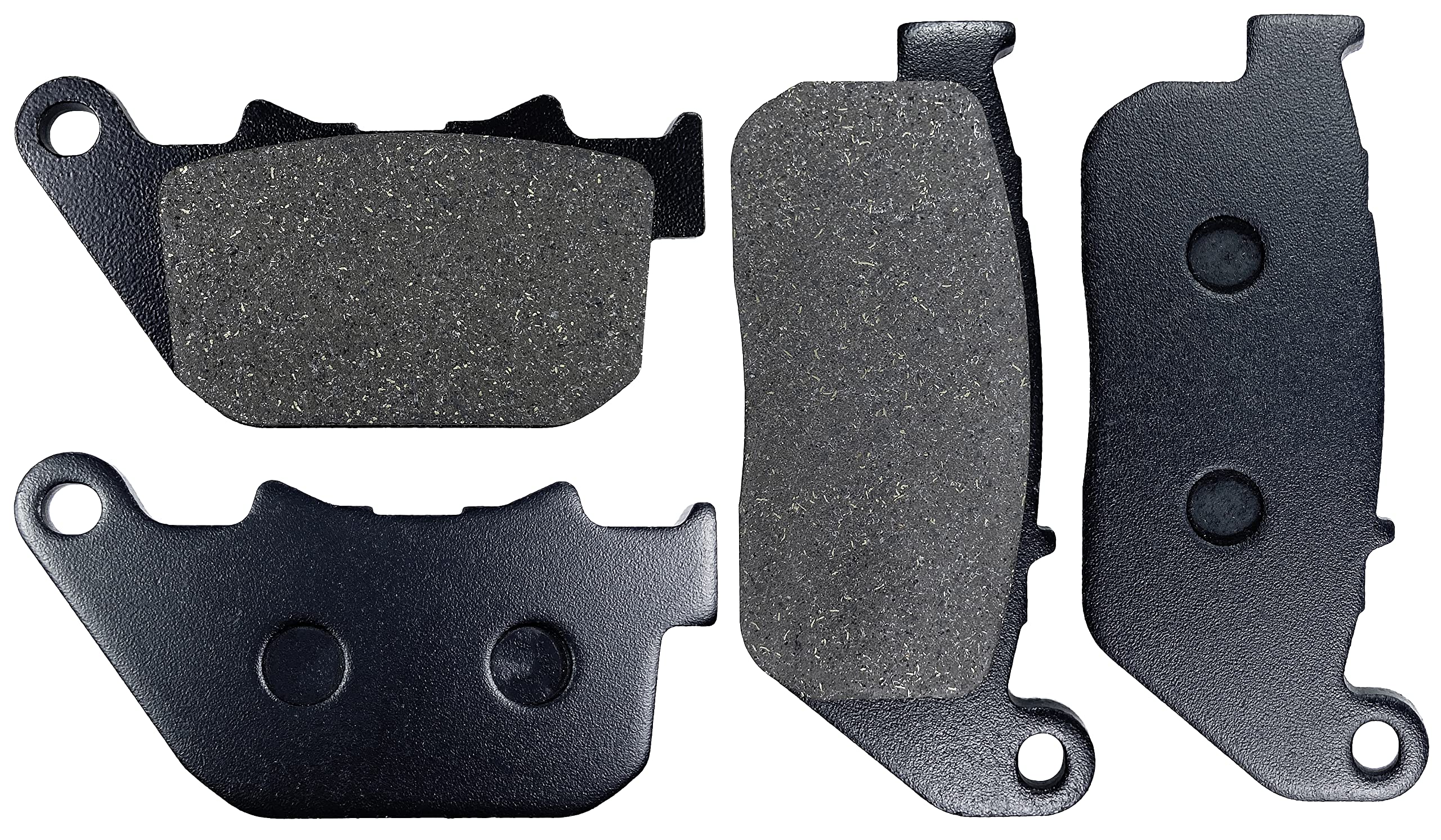 Moolang Brake Pads Front And Rear For Harley Davidson Sportster 1200 Xl1200C Custom, Sportster 883 Xl883 Xl883C Custom, Xl883R Xl883N Xl883L Xl1200L Xl1200N Xl1200V