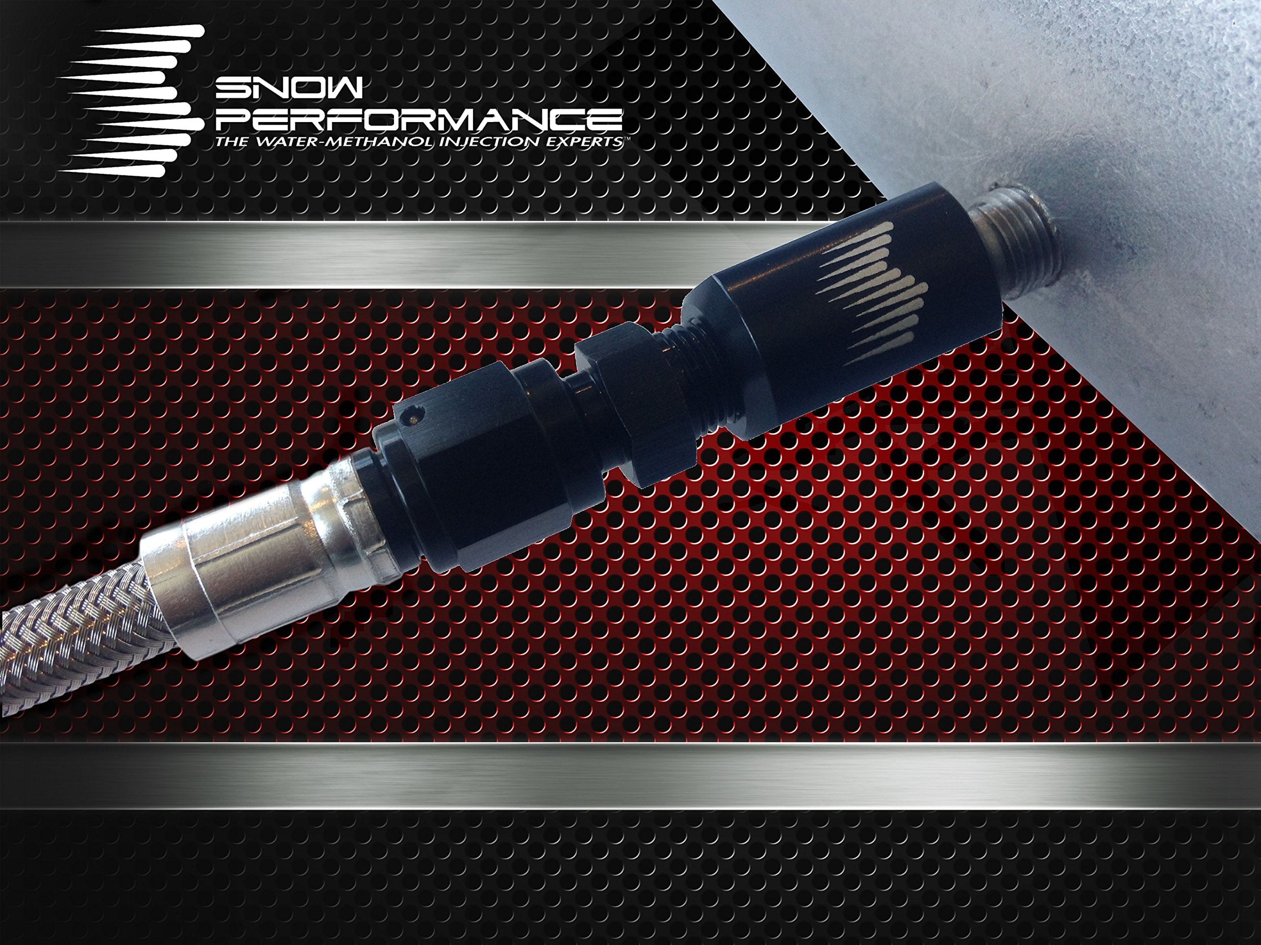 Stage 1 Boost Cooler Forced Induction Water-Methanol Injection Kit (Stainless Steel Braided Line, 4AN Fittings)