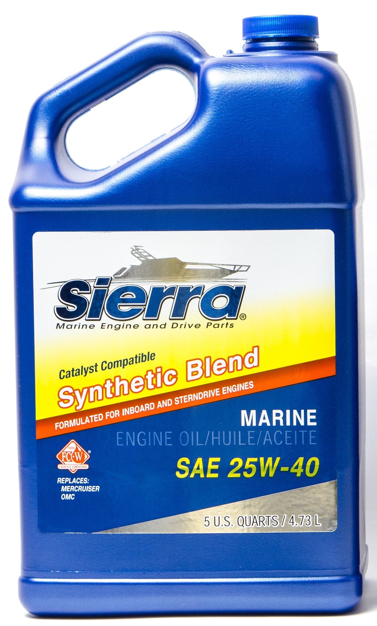 Sierra 18-94404; Synth Mercruiser Oil 5 Quart Made By Sierra