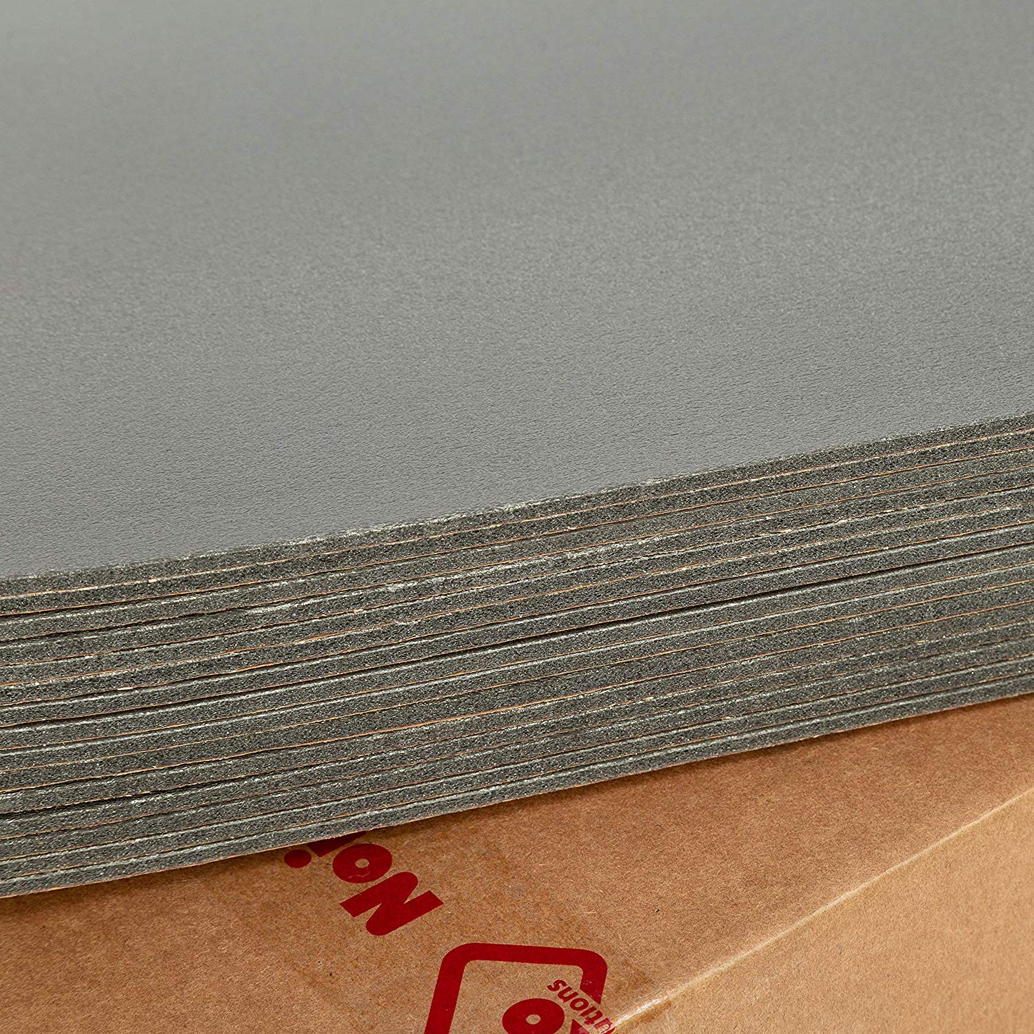 Noico Red 150 mil Car Heat and Sound Insulation Foam, 36 sqft, Gray, Self-Adhesive, Model NR4008