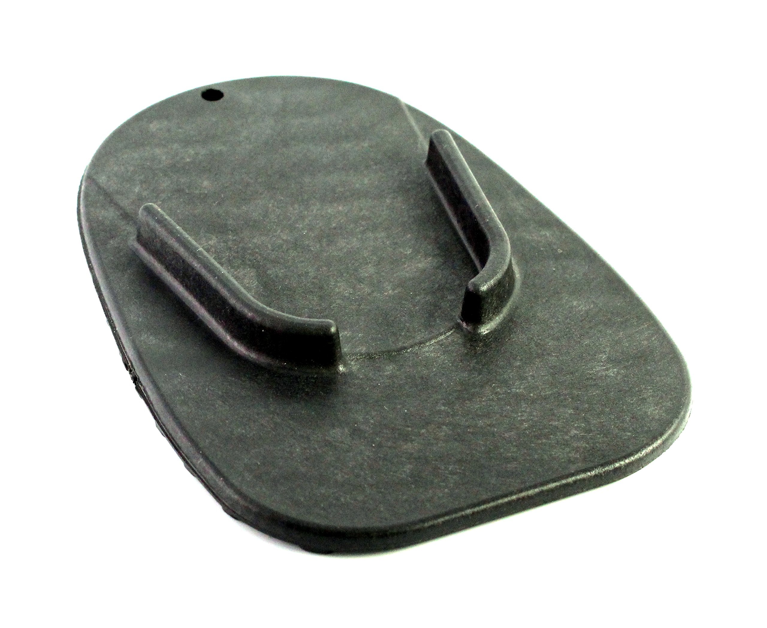 Motorcycle Kickstand Plate | Kick Stand Plate Pad Base For Motorcycle Motor Dirt Bike Perfect For Parking On Hot Asphalt And Soft Surfaces Multicolor Multipack (Black)