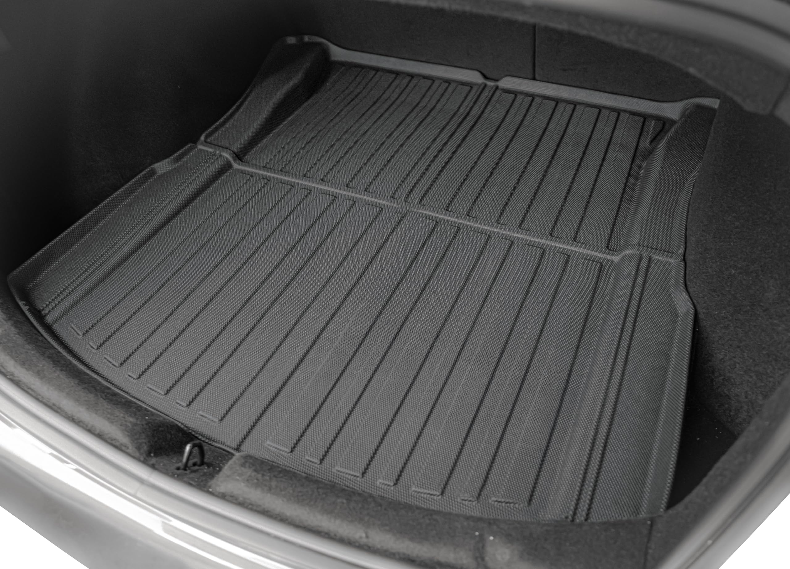 Super Liner 2024-2025 2026 Tesla Model 3 Highland Floor Mats 6-Piece Set | Extra-Thick Tpe All-Weather Floor & Cargo Liners | Pe