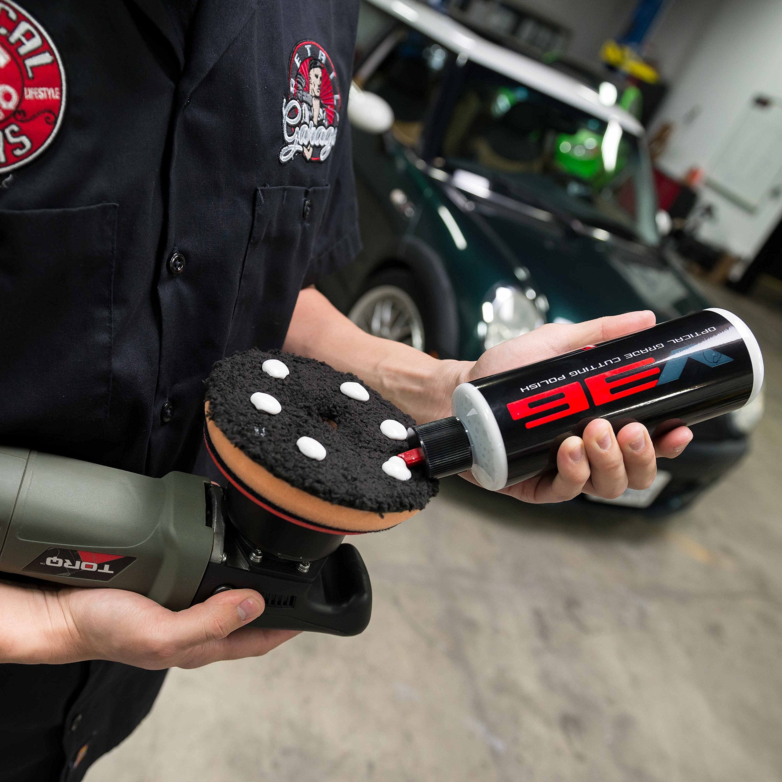 Chemical Guys Gap_V36_04 V36 Optical Grade Cutting Polish (4 Oz)