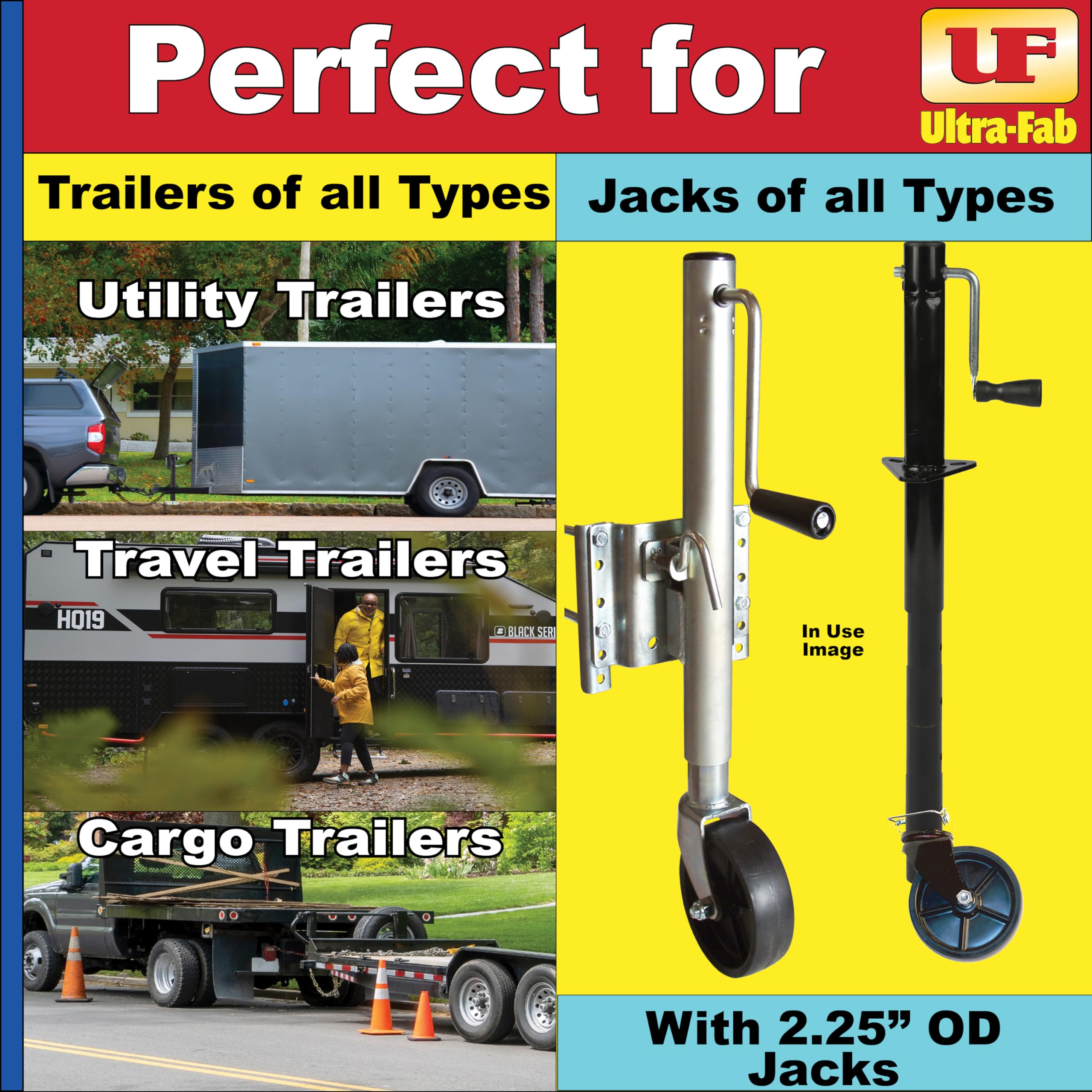 Ultra-Fab Products 49-954036 Jack Caster Wheel For 2.25'' Jack