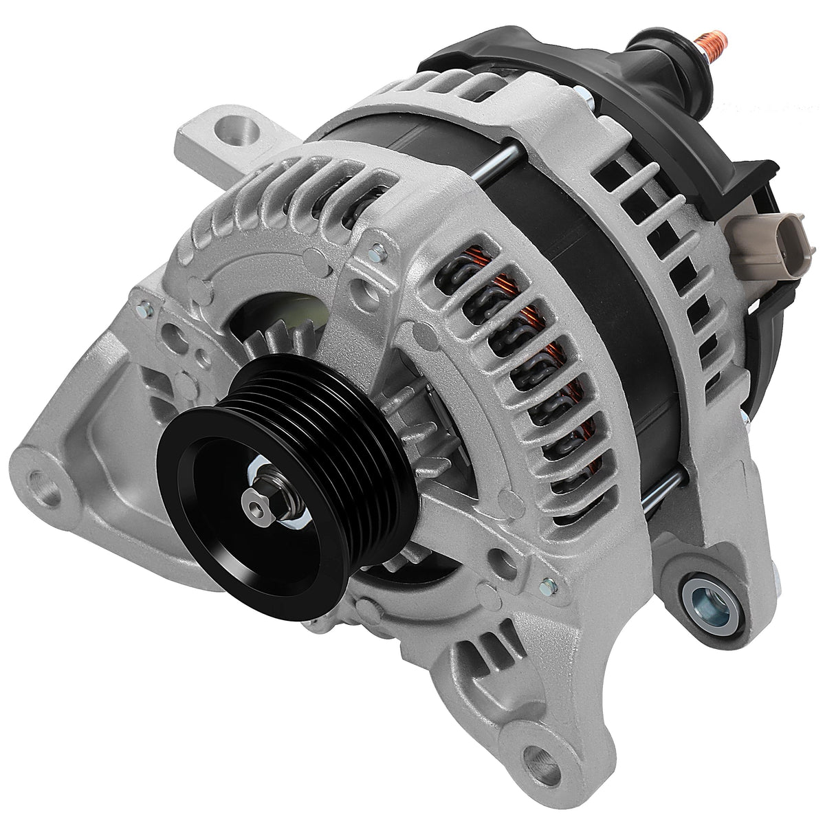SCITOO Alternator Fits for Jeep for Commander 2006 V8 5.7L, Grand Cherokee 2005 2006 V8 5.7L, Grand Cherokee 2006 V8 6.1L - 12V 