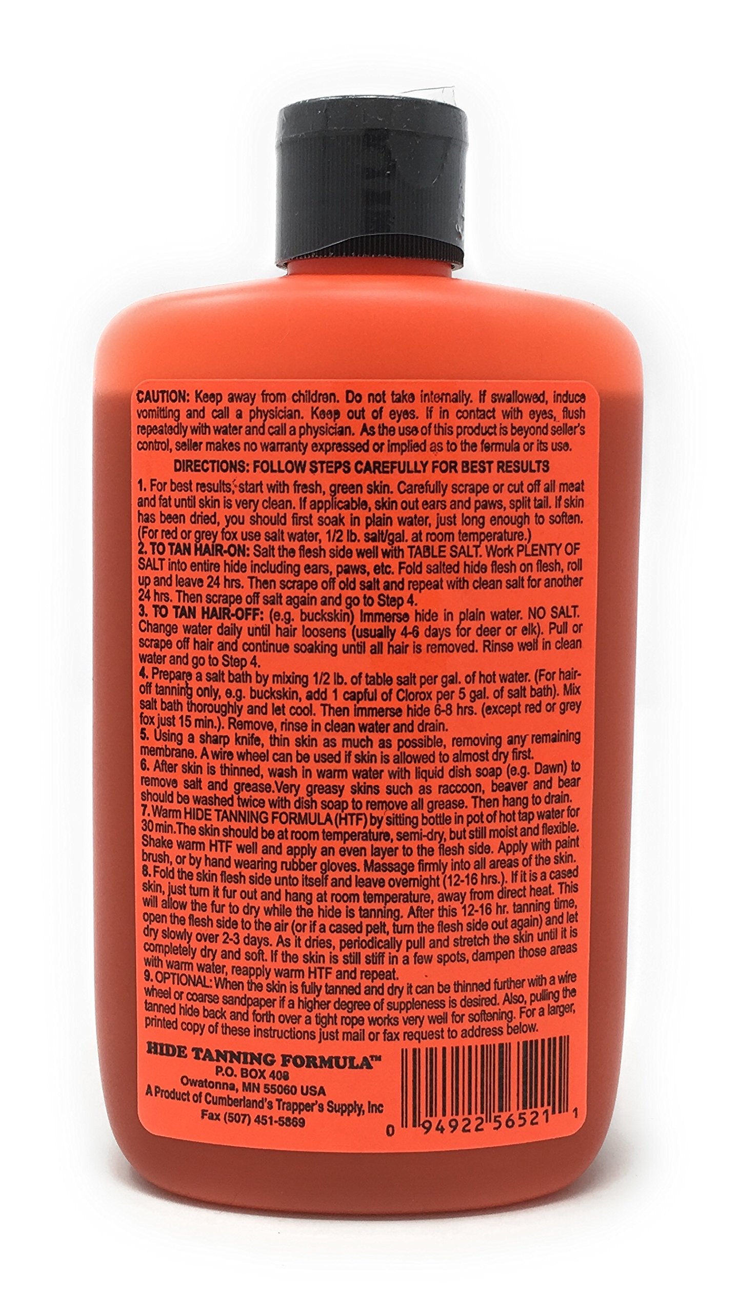 Cumberlands Deer Hunter's & Trapper's Hide & Fur Tanning Formula Set, 1 Count, Model 7023_DL-HideTanning_BUNDLE_A