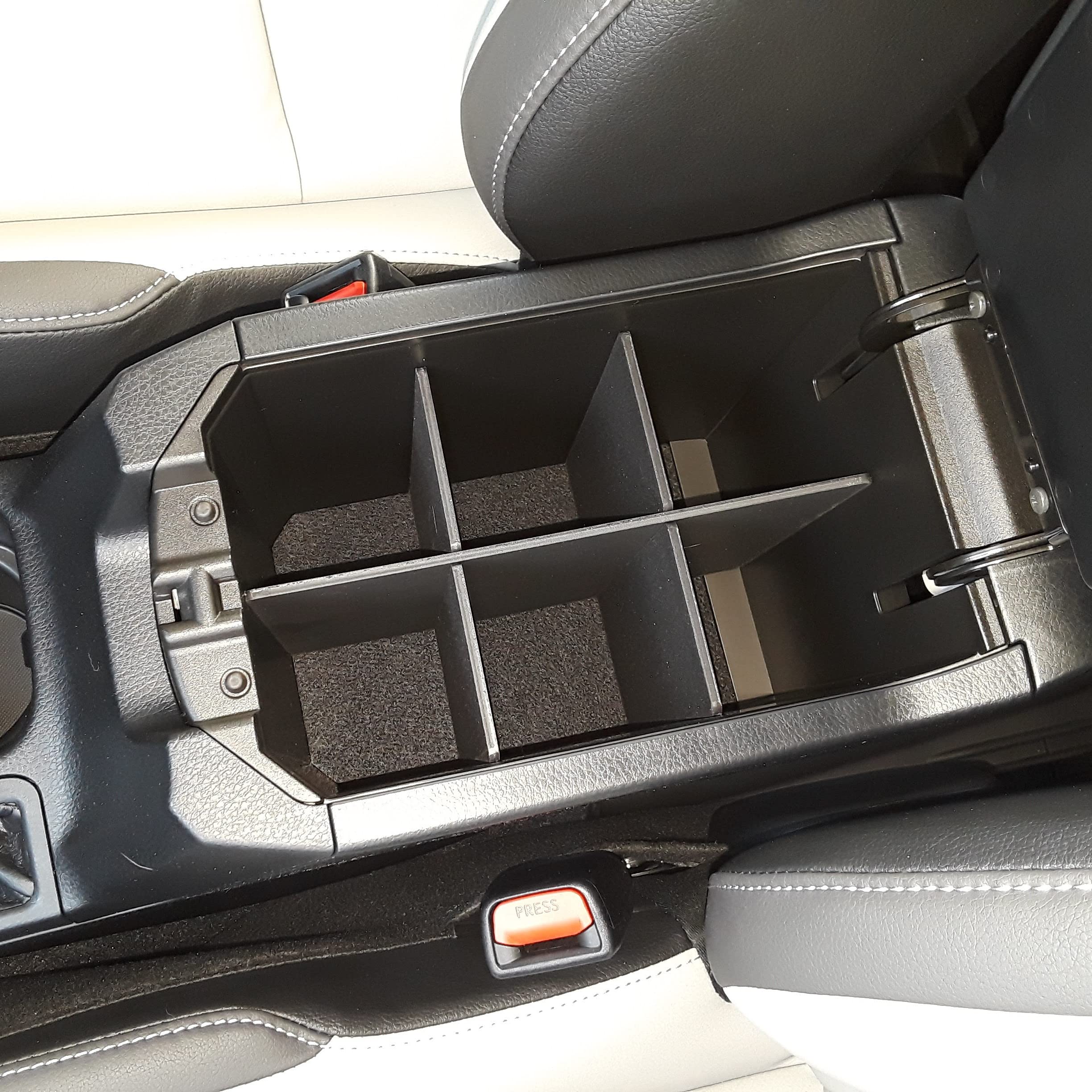 Vehicle Ocd - Center Console Organizer For Toyota Rav4 (Se, Limited, Platinum Only) (2013-2018) - Made In Usa - Slx139