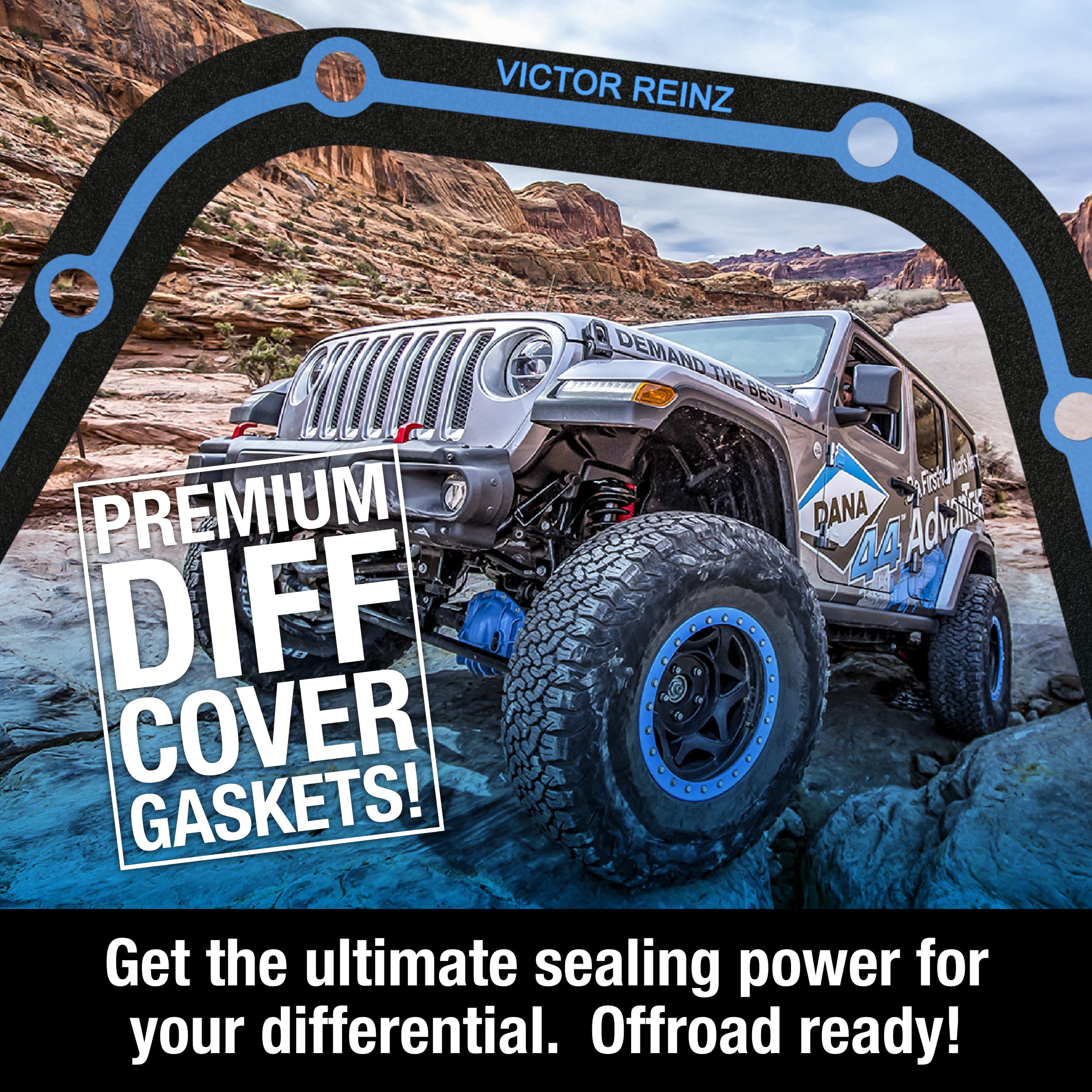 Spicer 71-20058-00 Differential Cover Gasket Compatible With Dana 80