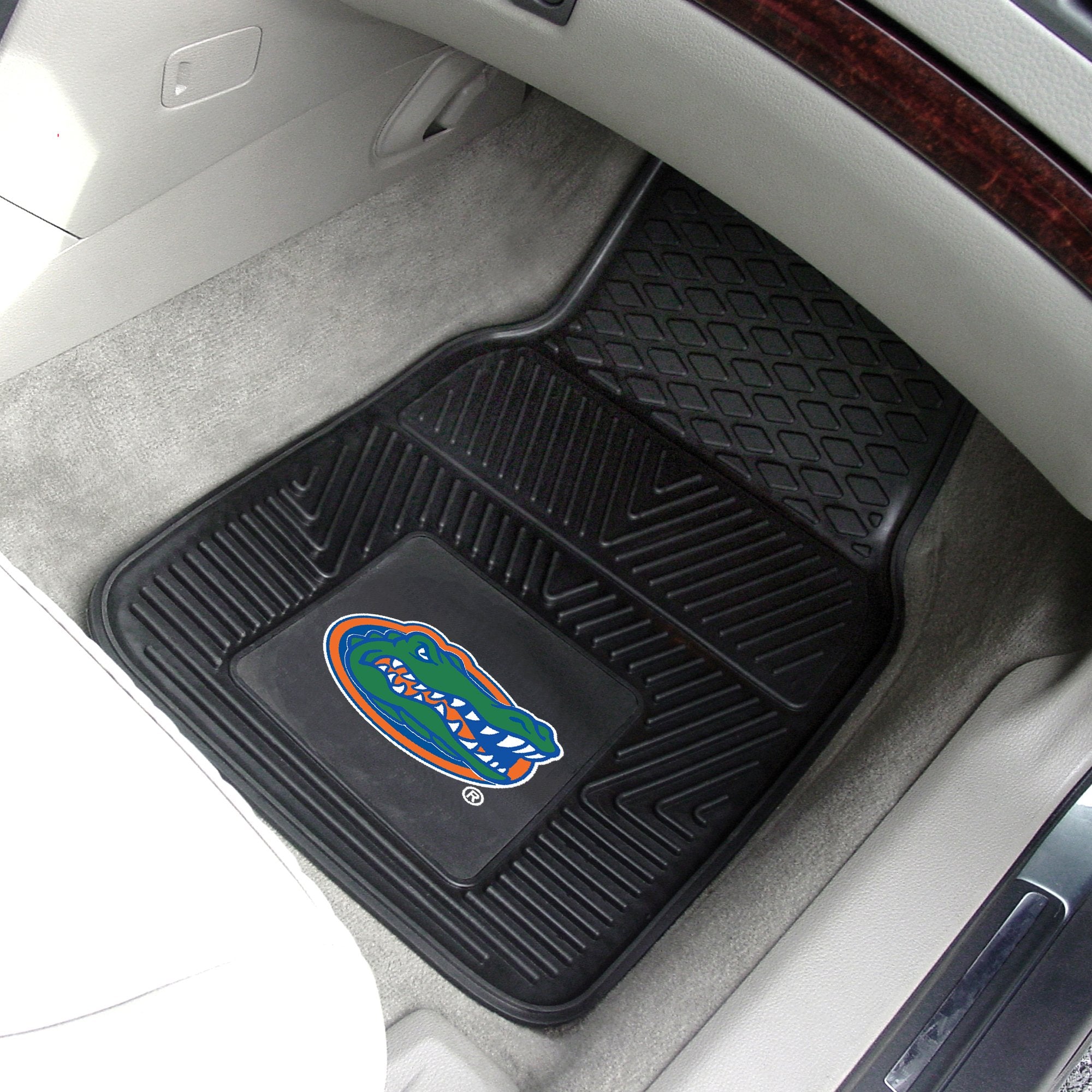 Fanmats Ncaa University Of Florida Gators Vinyl Heavy Duty Car Mat