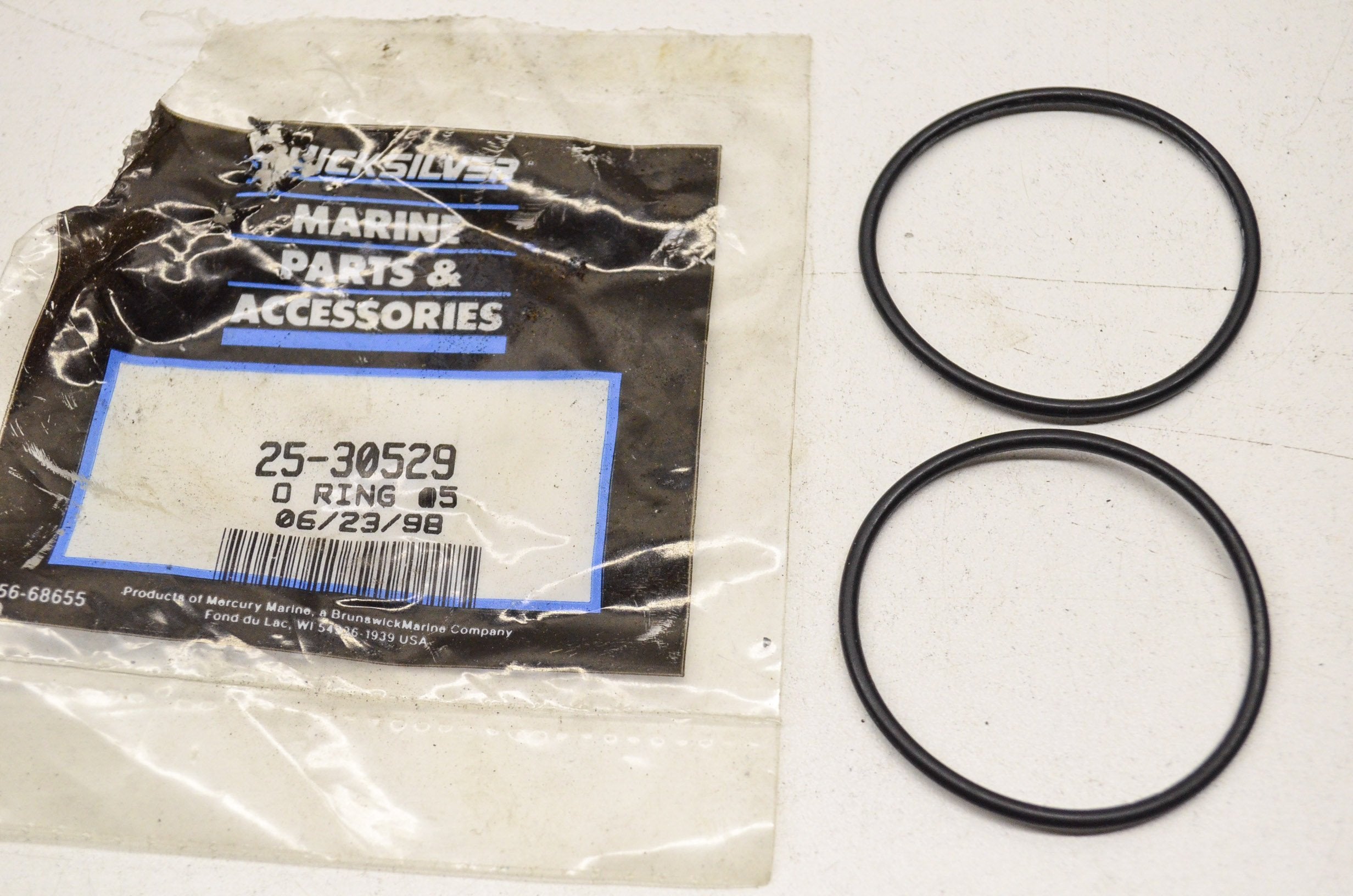 Mercury Marine/Mercruiser New Oem O-Ring 25-30529