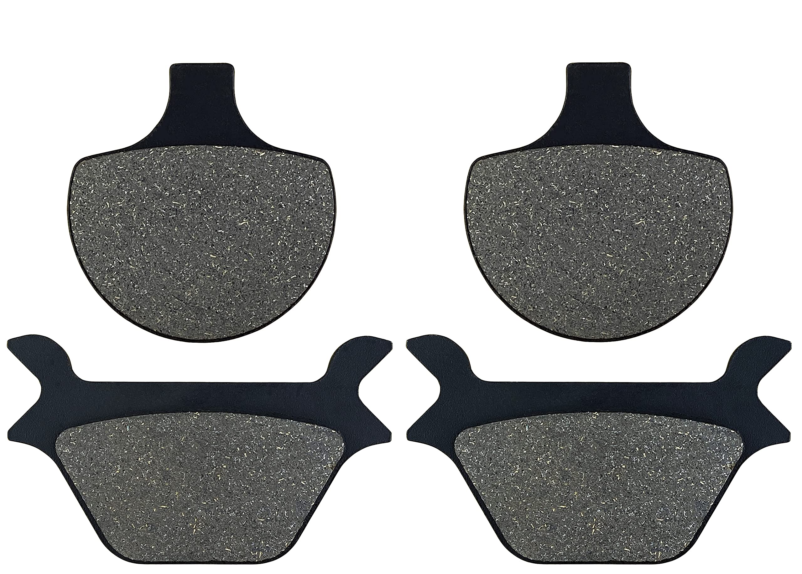 Brake Pads Front and Rear for Harley Davidson Sportster 1200 883, Fatboy, Heritage Softail, Heritage Springer, Softail, Night Tr