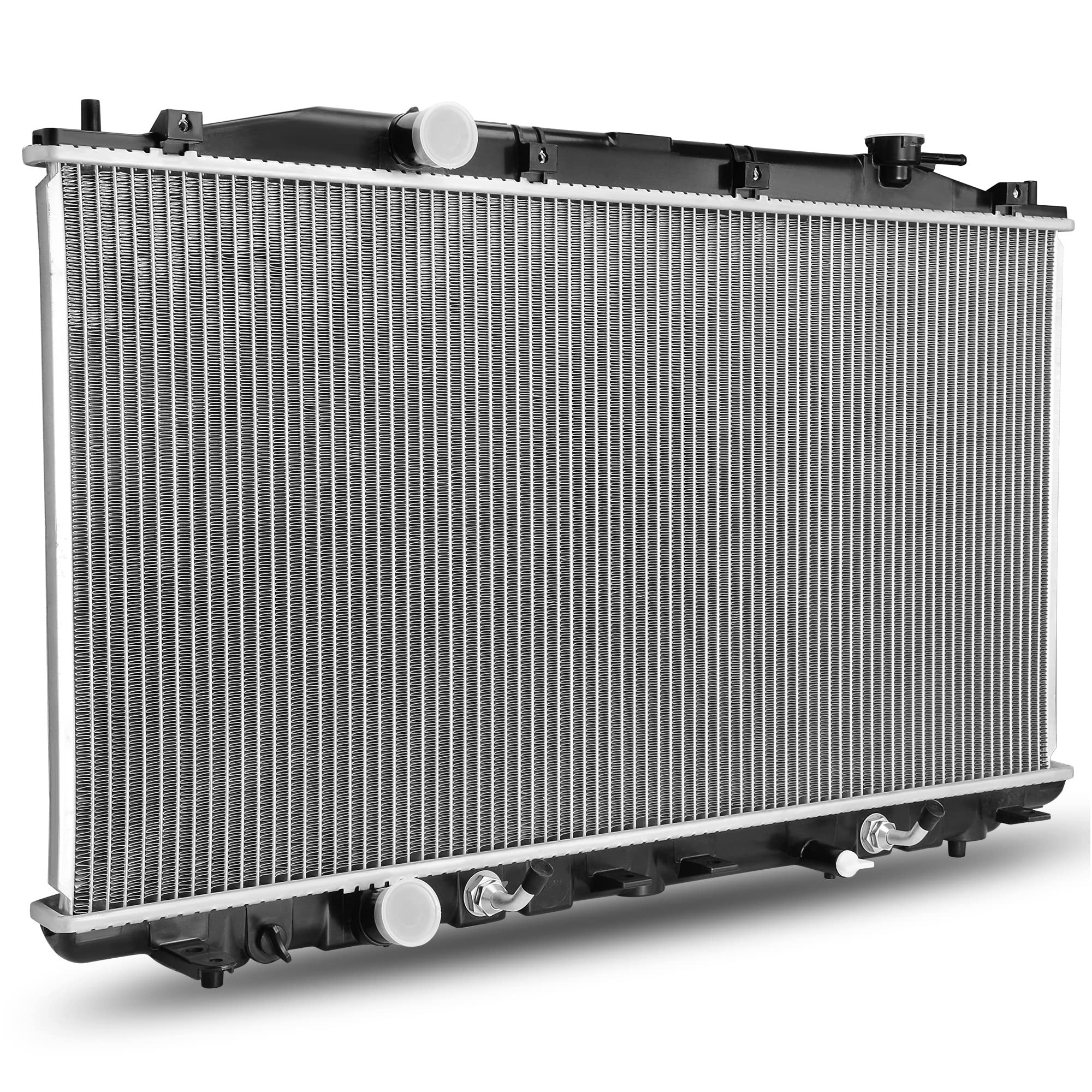 Dwvo Radiator Complete Radiator Compatible With 2008-2012 Accord 2012-2015 Crosstour 2.4L L4 Aluminum Radiator, Eng K24Z2/Z2-3/Z