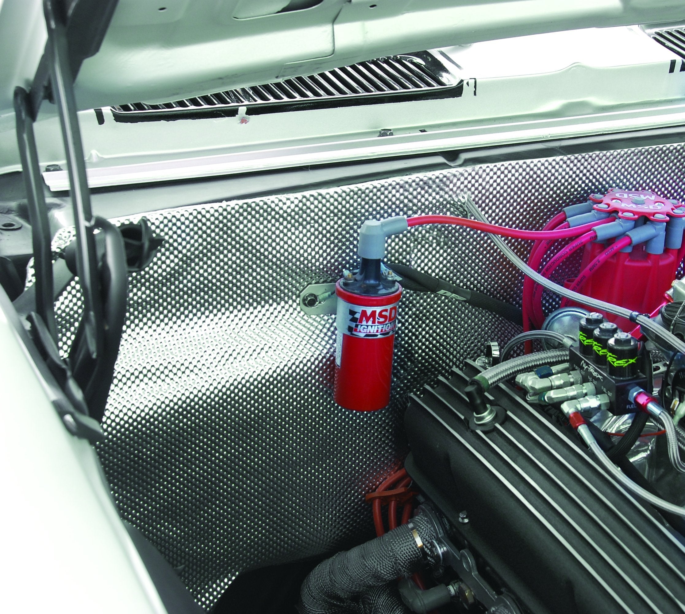 Design Engineering 050503 Floor & Tunnel Shield Ii 42" X 48" Adhesive Heat And Sound Insulation (14 Sq. Ft.)