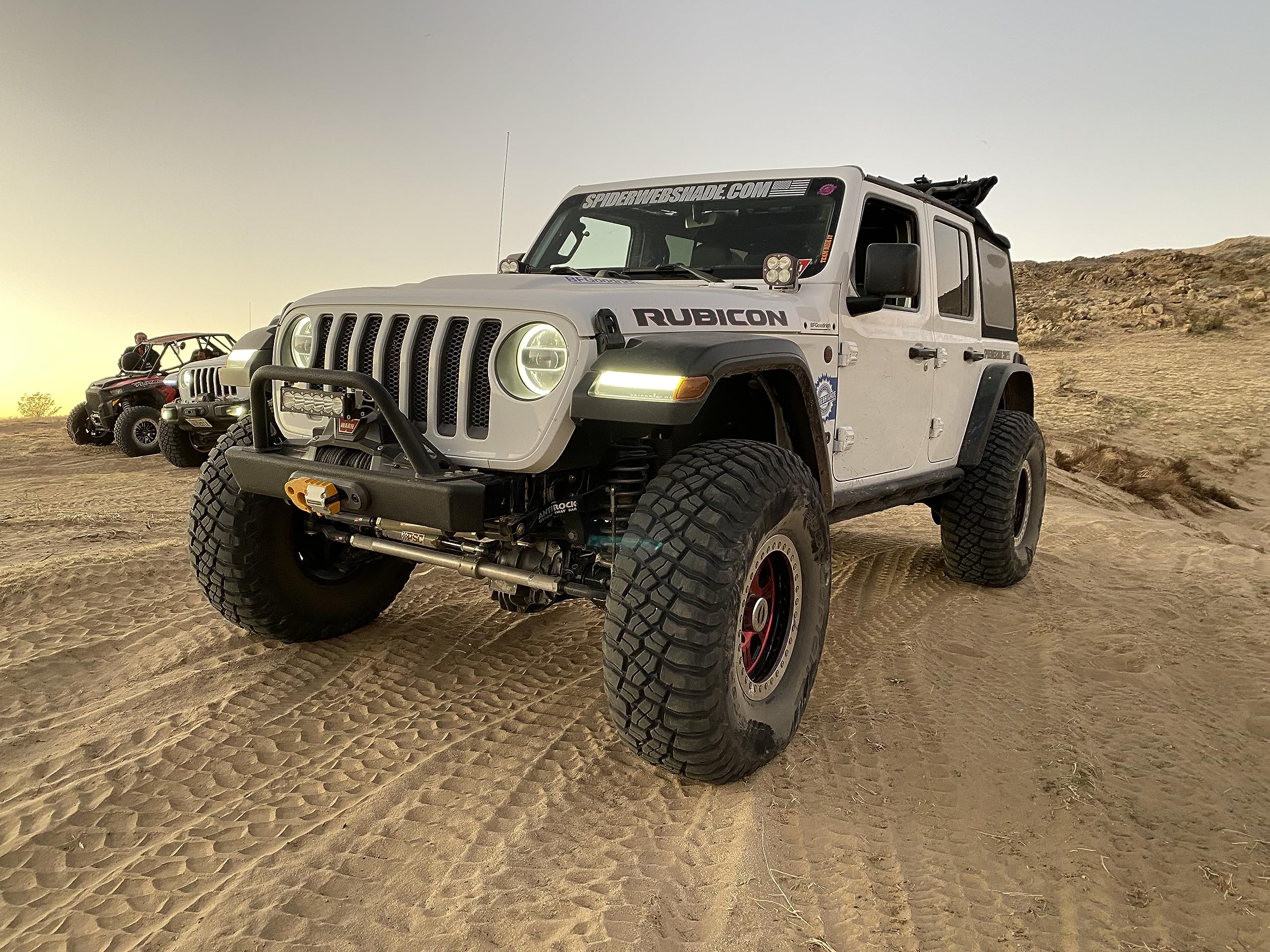 Spiderwebshade Mesh Sun Shade Top Compatible With Jeep Wrangler Jl 4 Door 2018 Until Current All Trims Made In The Usa For Vehic