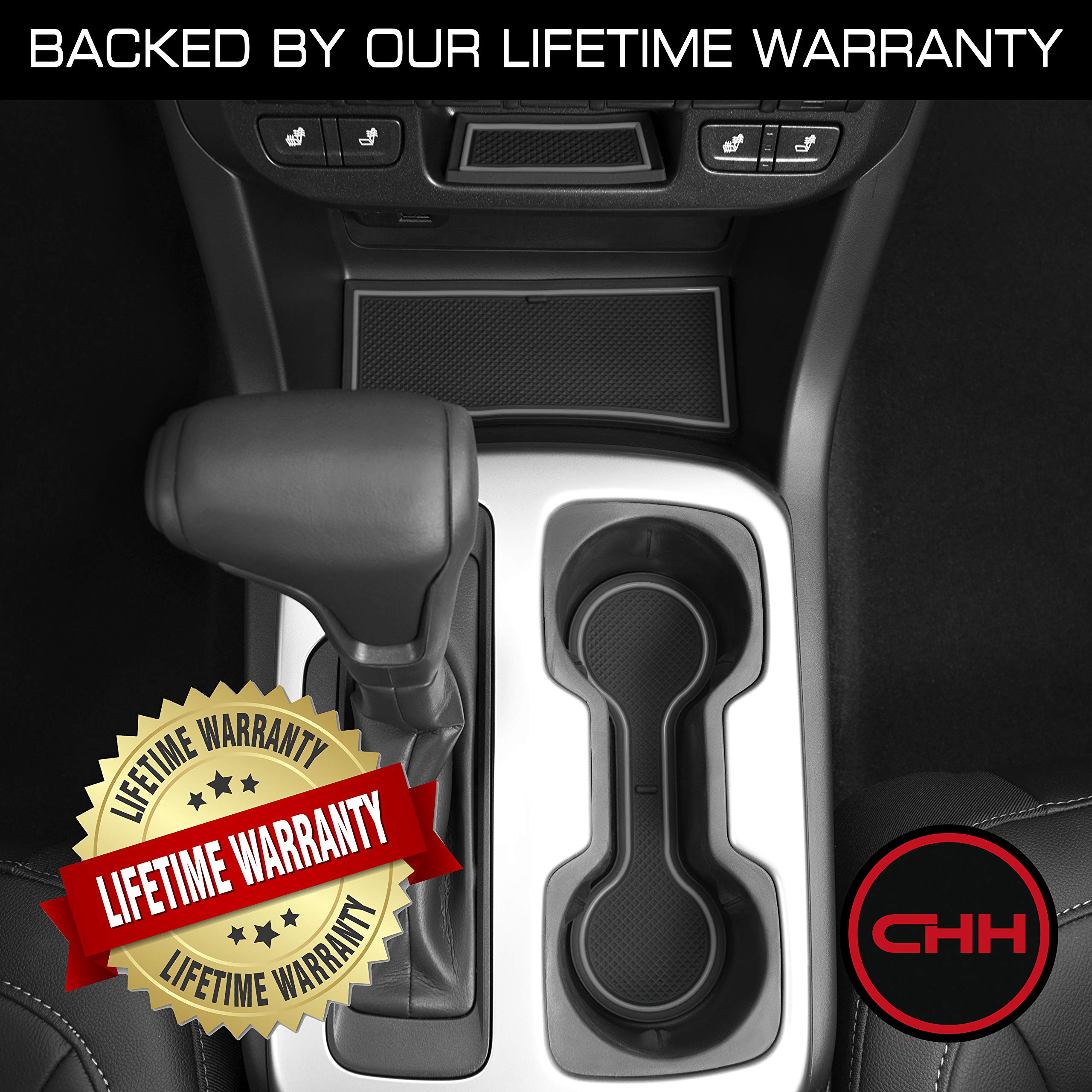 Cupholderhero Fits Chevy Colorado And Gmc Canyon Accessories 2015-2022 Premium Custom Interior Non-Slip Anti Dust Cup Holder Ins