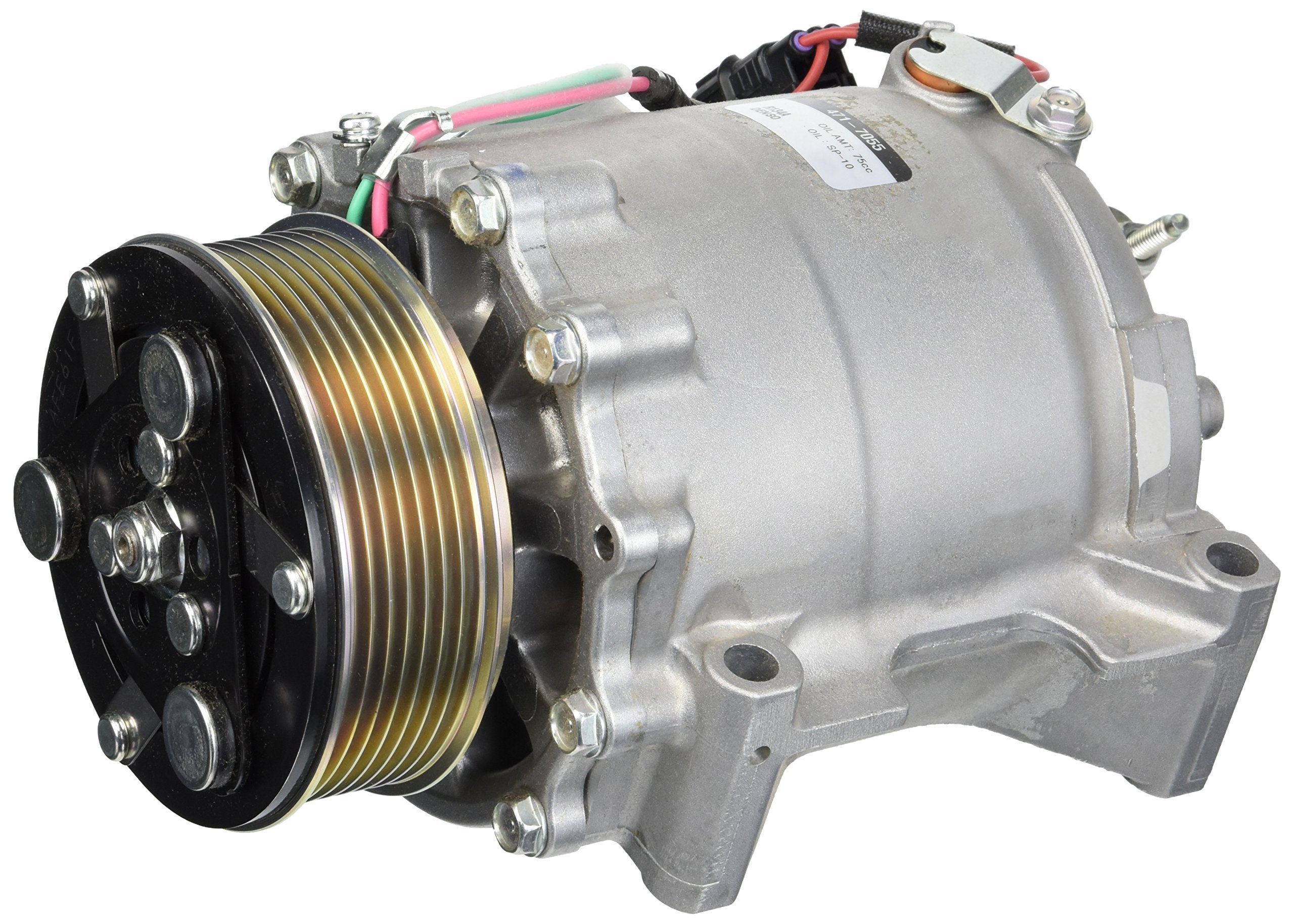 Denso 471-7055 A/C Compressor , White