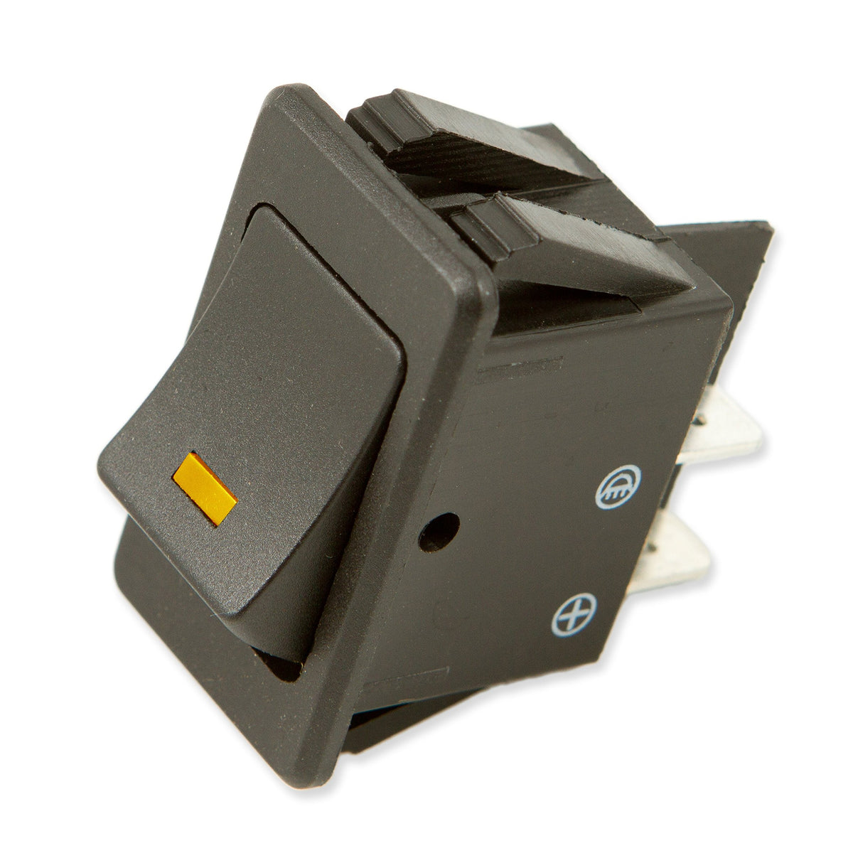Wirthco 20530 On/Off Led Illuminated Rocker Switch, Fits 20 X 34.5Mm Slot, 20A, Retail Pkg