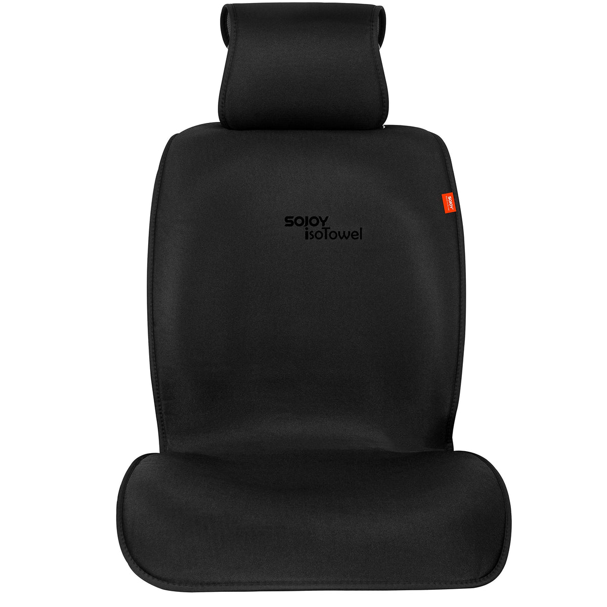 Sojoy IsoTowel Car Seat Cover for Front Seat,Microfiber Breathable Cloth Seat Protector,with Quick-Dry Non-Slip Back for All Wor