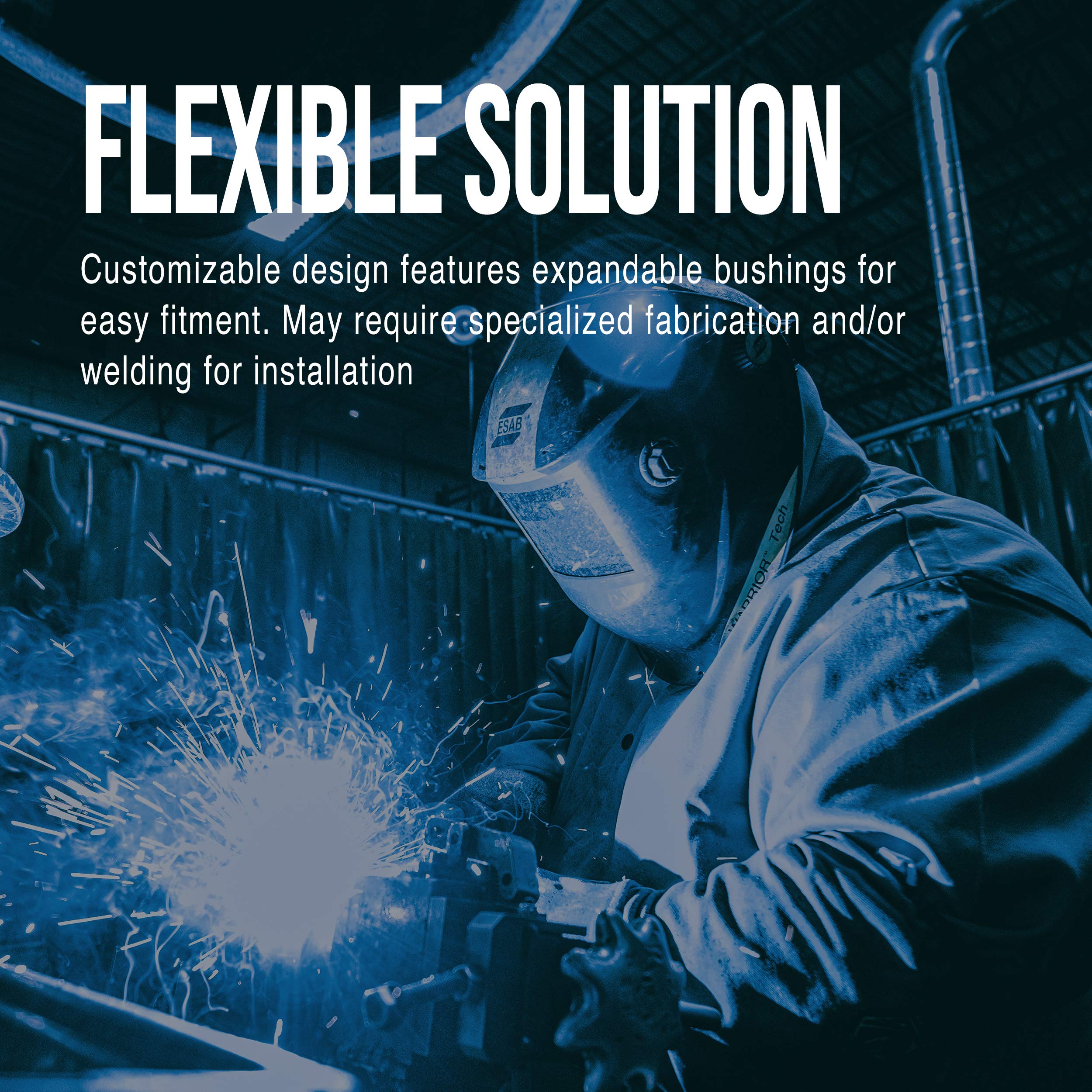 Walker Exhaust Soundfx Universal 18138 Universal Exhaust Muffler 2.75 Inlet (Inside) 2.75 Outlet (Outside)