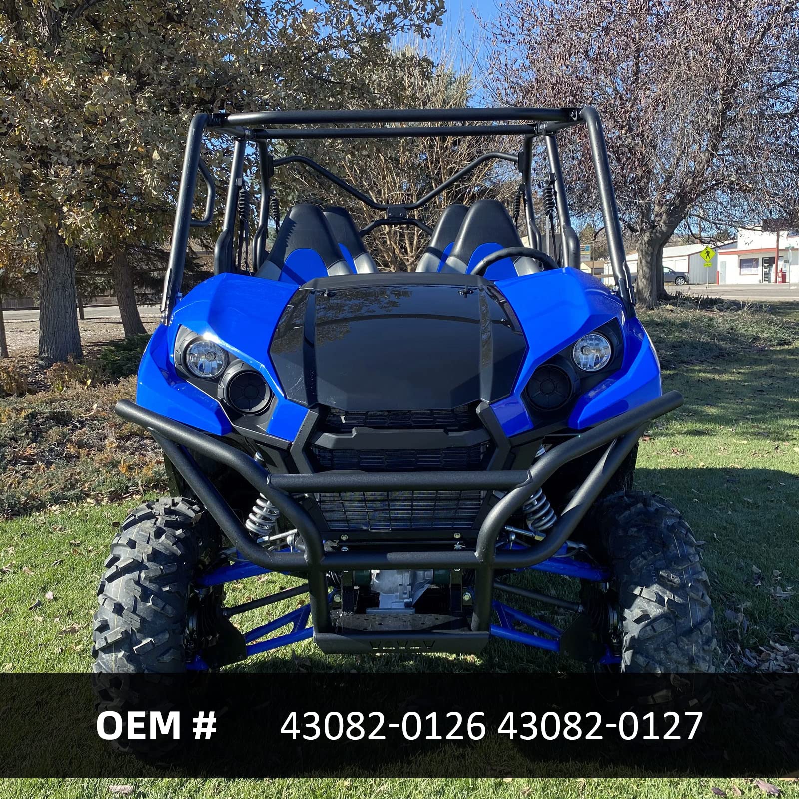 Front Brake Pads Sintered For Kawasaki Teryx 800 Teryx4 800 750 Krf800/Krt800/Krt750, Oem# 43082-0126 43082-0127