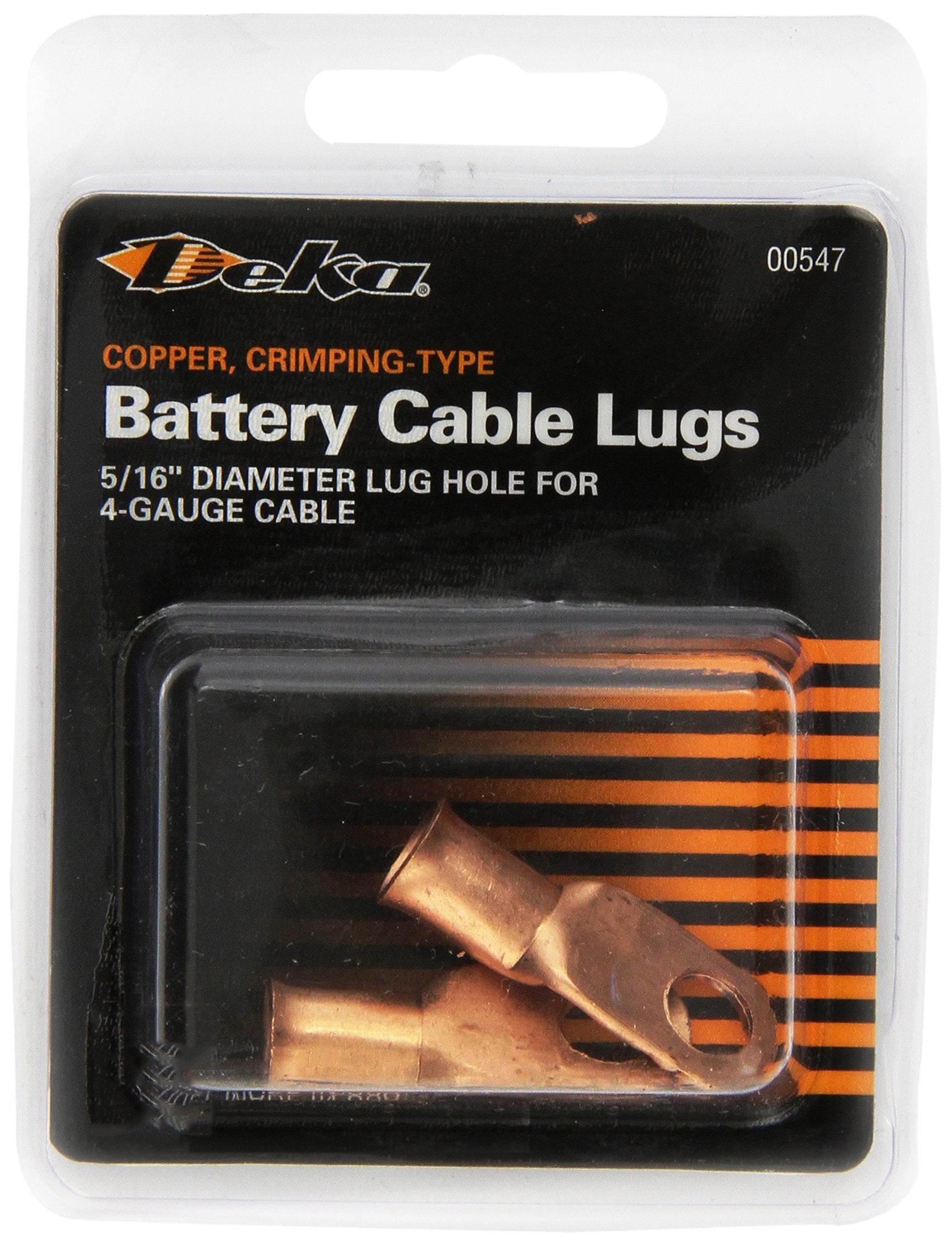 East Penn 547 Battery Cable Lug, (Pack Of 2)