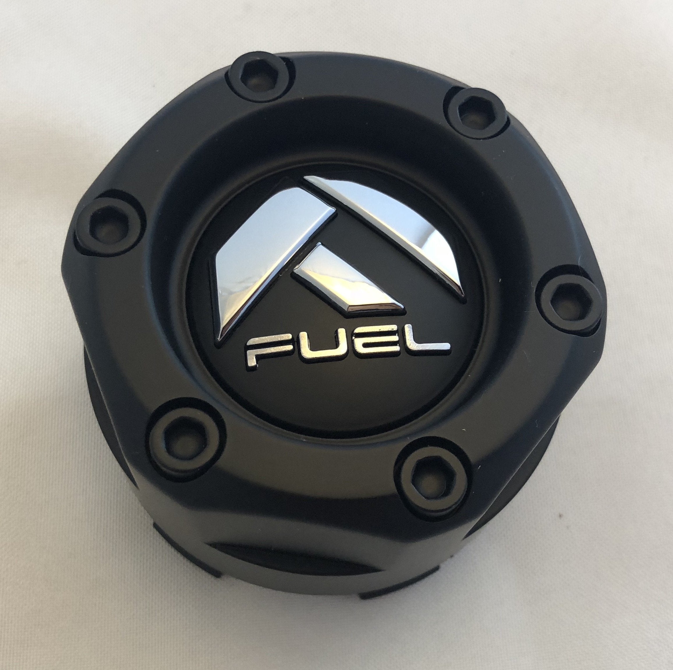 Fuel Offroad Matte Black Wheel Center Cap, Model 1003-47, Durable ABS Material, Single Cap