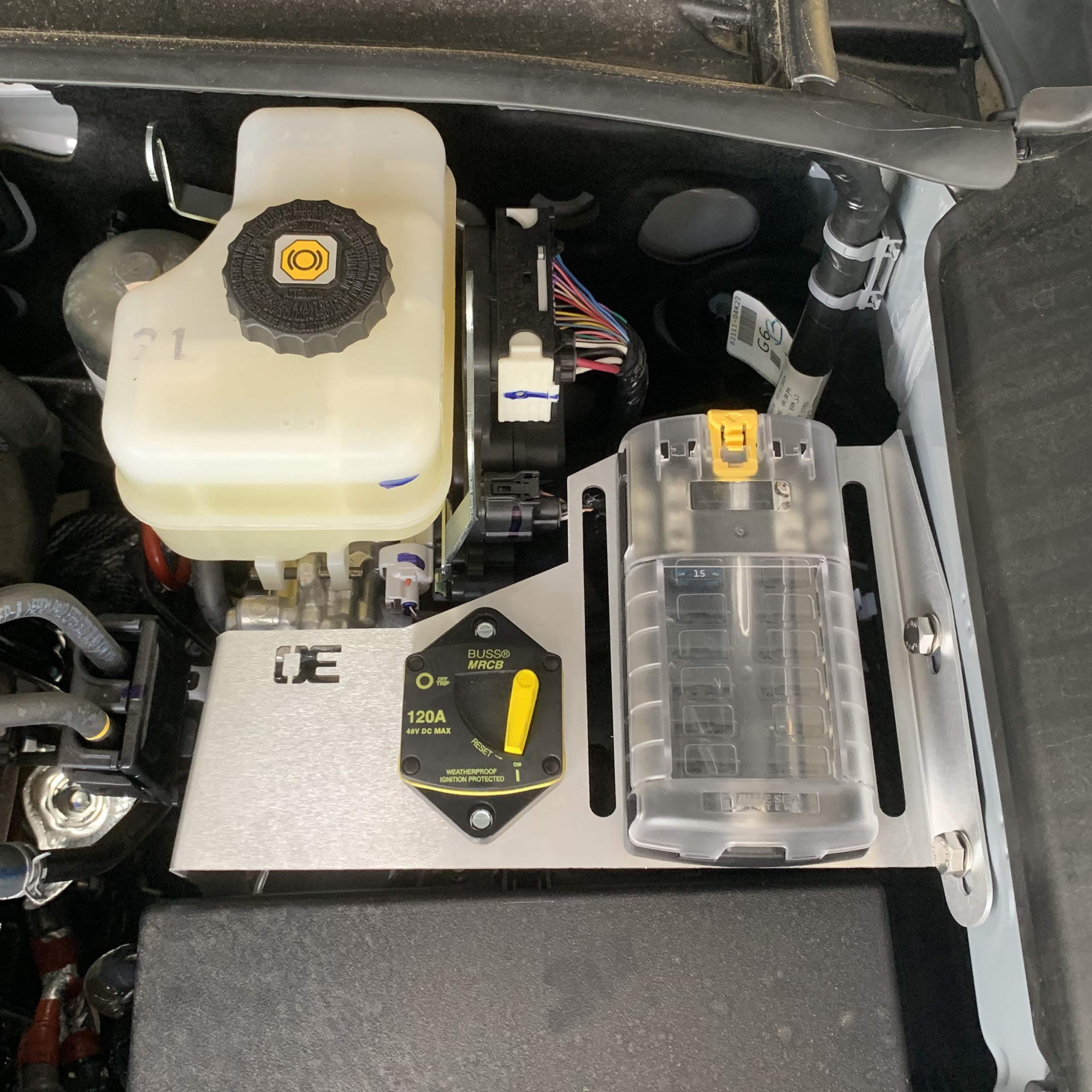 Auxiliary Power Fuse Block Bracket Updated Design Compatible With 3Rd Gen 2016-Present Toyota Tacoma