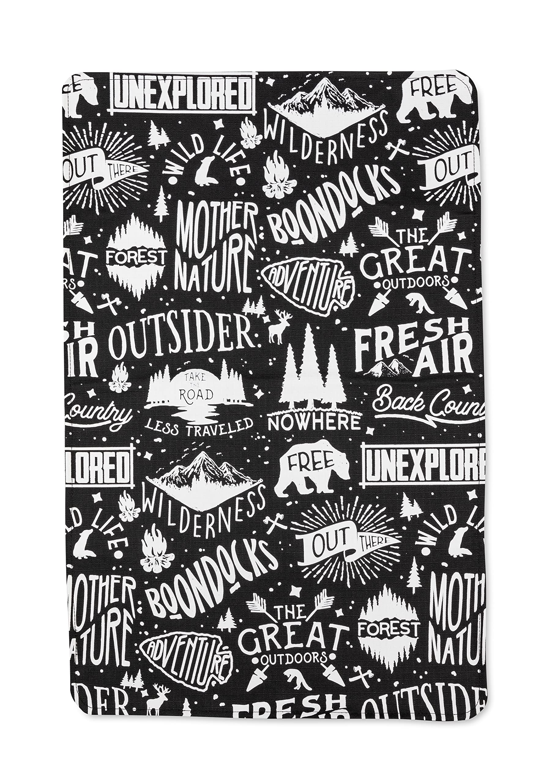 Camco Life Is Better At The Campsite Rv Door Window Light Blocking Shade | Helps Keep The Interior Temperature Cooler In Hot Weather | Provides Added Privacy | (53052)