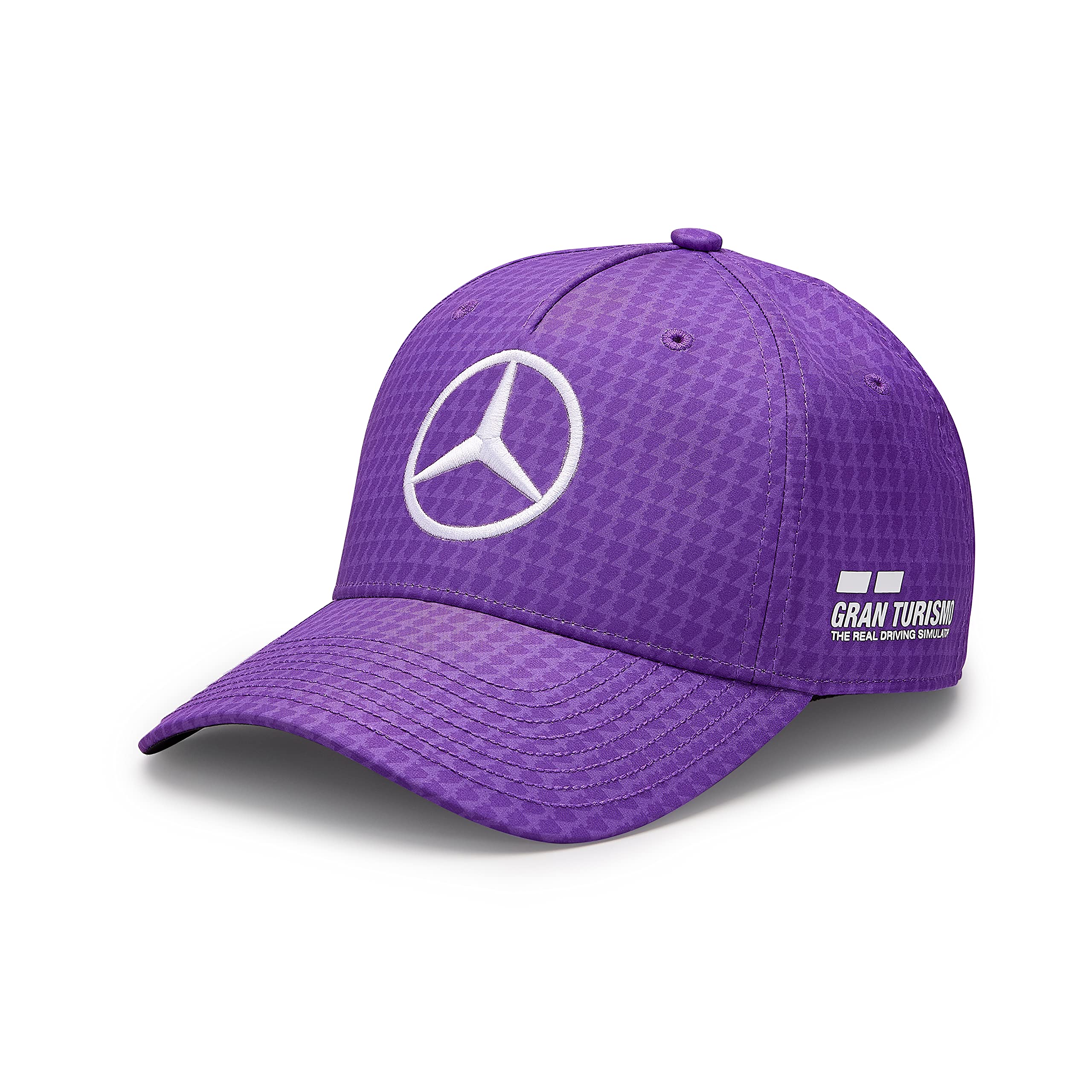 Mercedes Amg Petronas Formula One Team - 2023 Lewis Hamilton Driver Hat - Purple - Unisex - Size: One Size