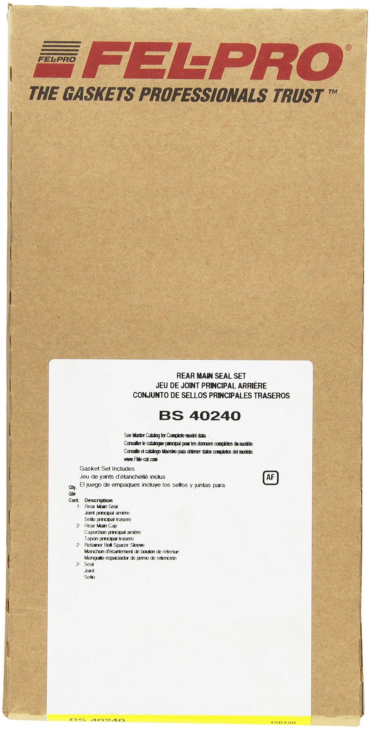 Fel-Pro Bs 40240 Rear Main Seal Set