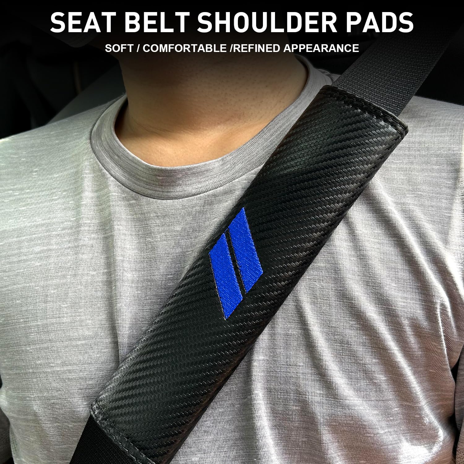 Remoch For Challenger Seat Belt Covers For Charger Seat Belt Pads For Dodge Accessories Durango Journey Car Seatbelt Covers Leat