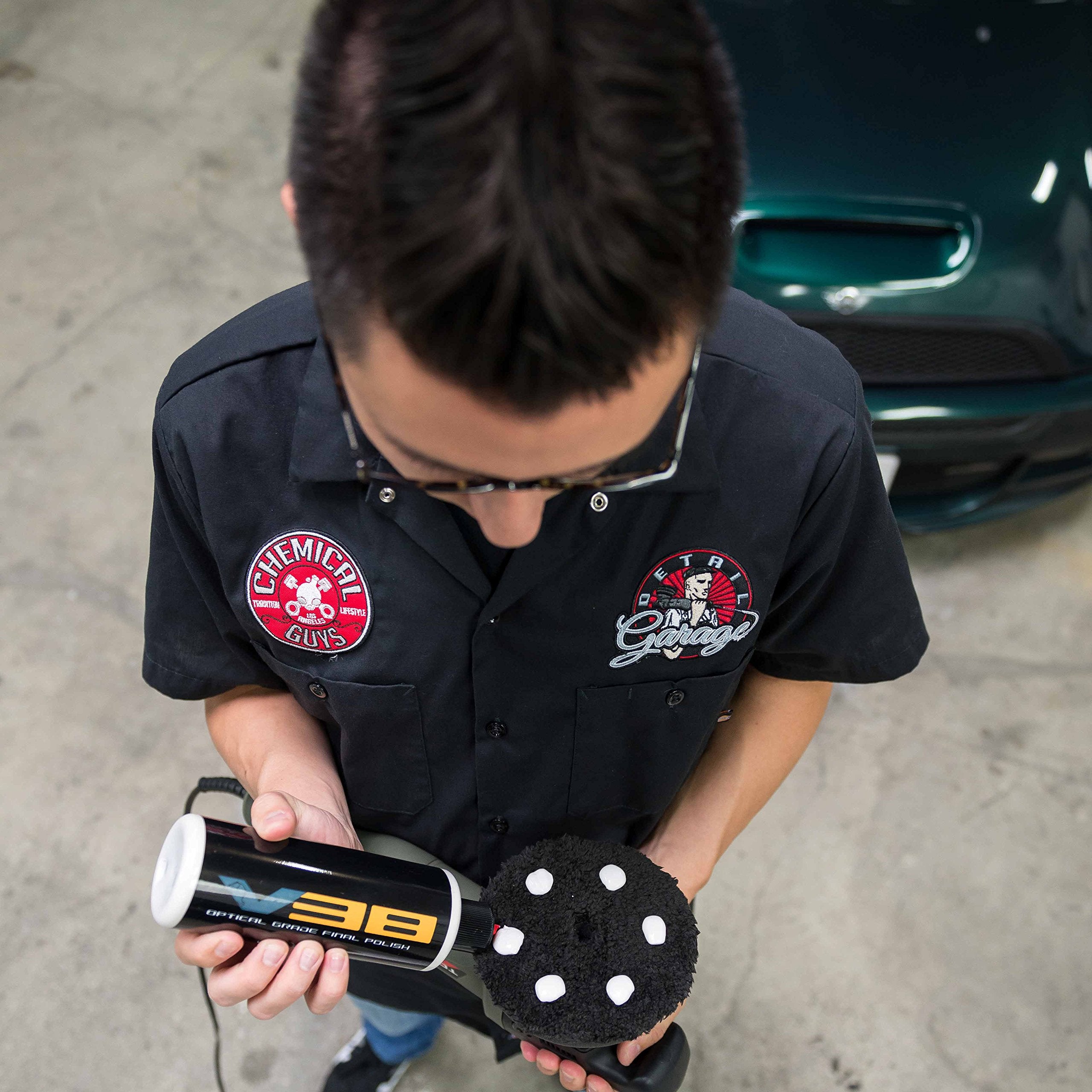 Chemical Guys Gap_V38_04 V38 Optical Grade Final Polish (4 Oz)