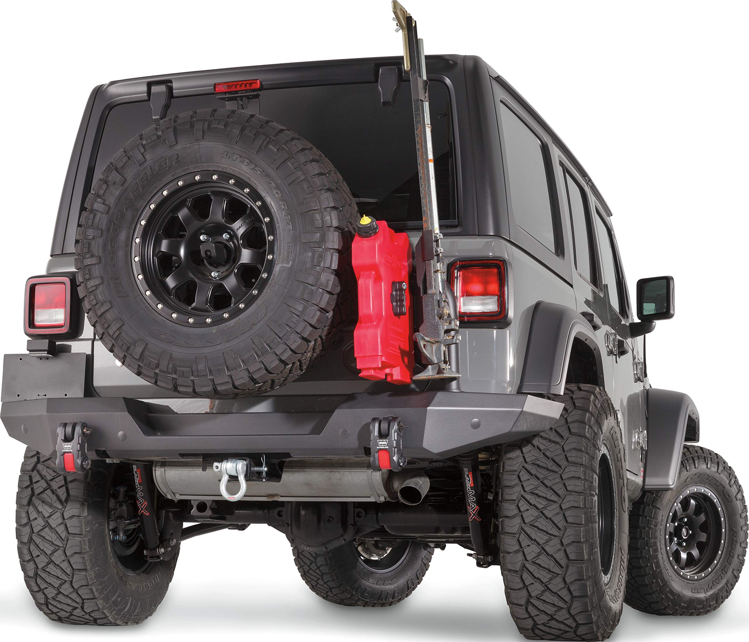 Warn 102670 Hi-Lift Jack Mounting Bracket For Elite Series Rear Tire Carrier